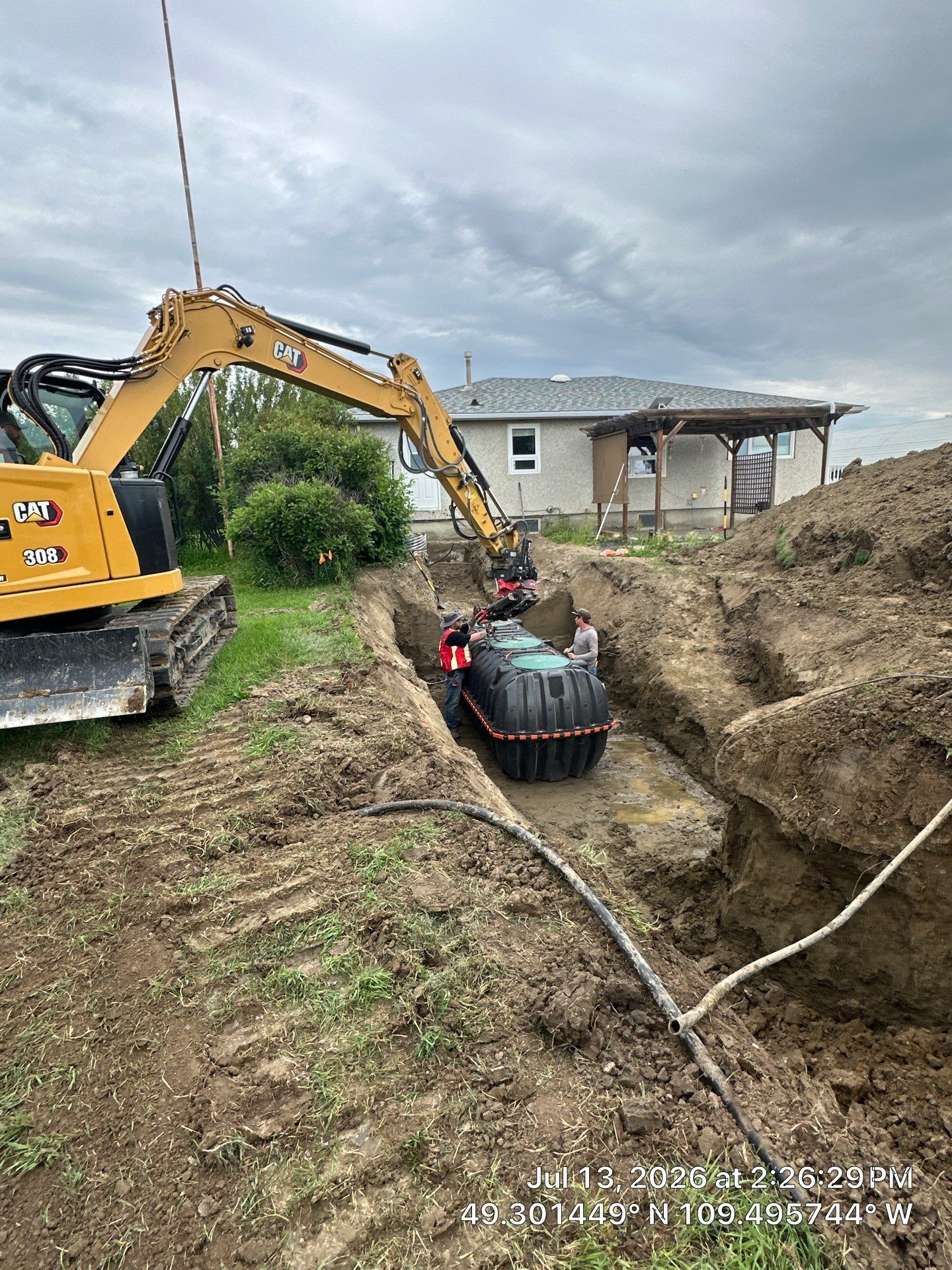 Septic System Tank Installation and Pump Replacement in Consul by Septic Medic Inc.