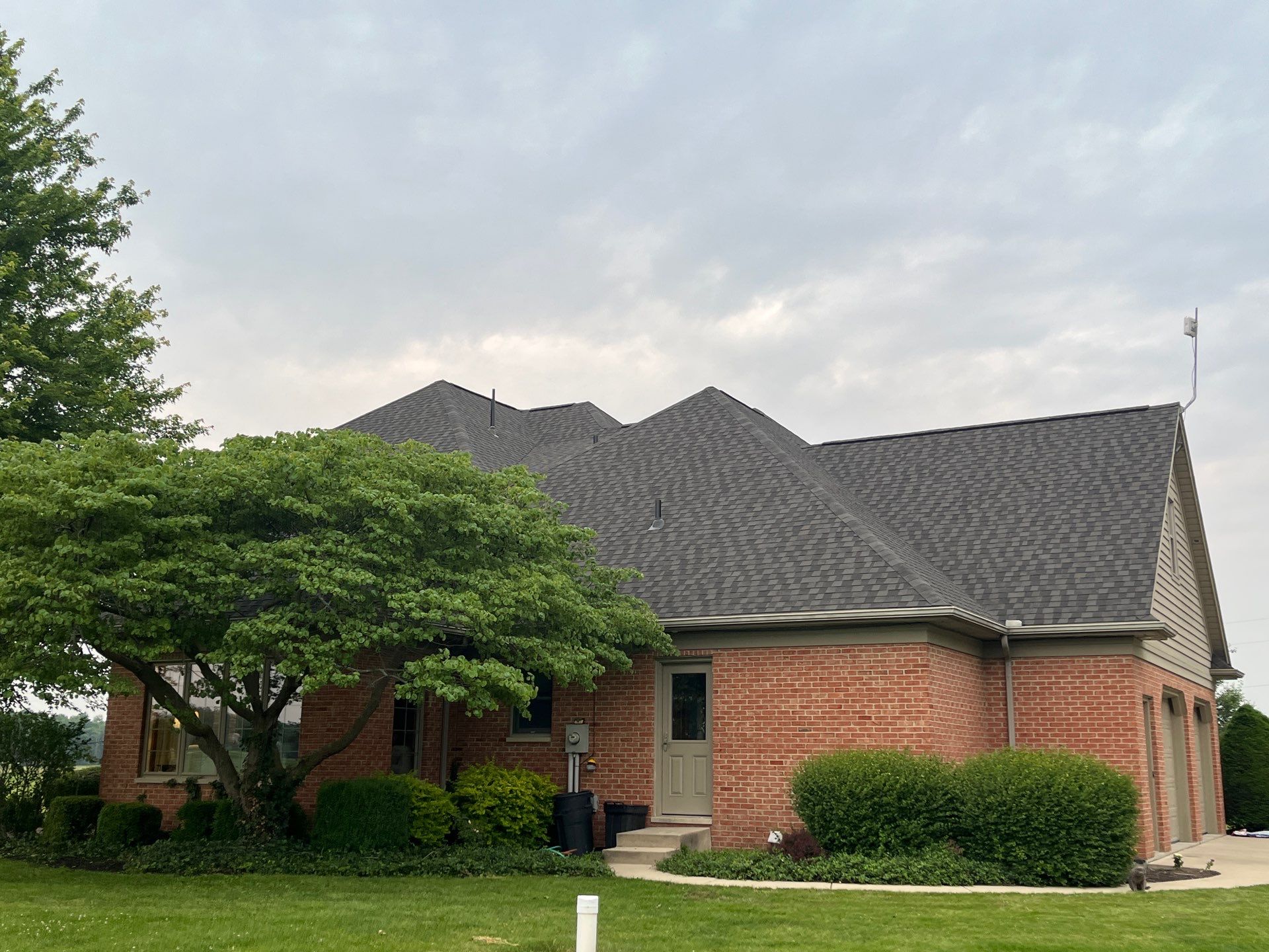 Residential Roofing Installation using GAF Timberline HDZ Appalachian Sky by Nitro Roofing and Construction