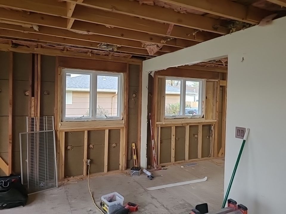 Interior Renovations, Kitchen Remodel, and Window Replacement by Ivy Lea Construction