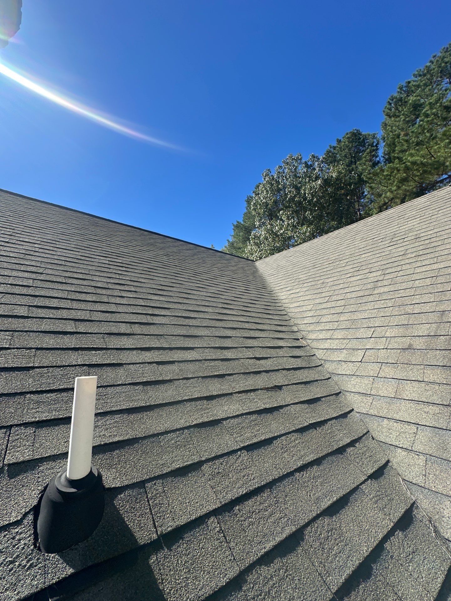 Mathews Residential Roof Replacement Using Owens Corning Duration Shingles by Cade Construction