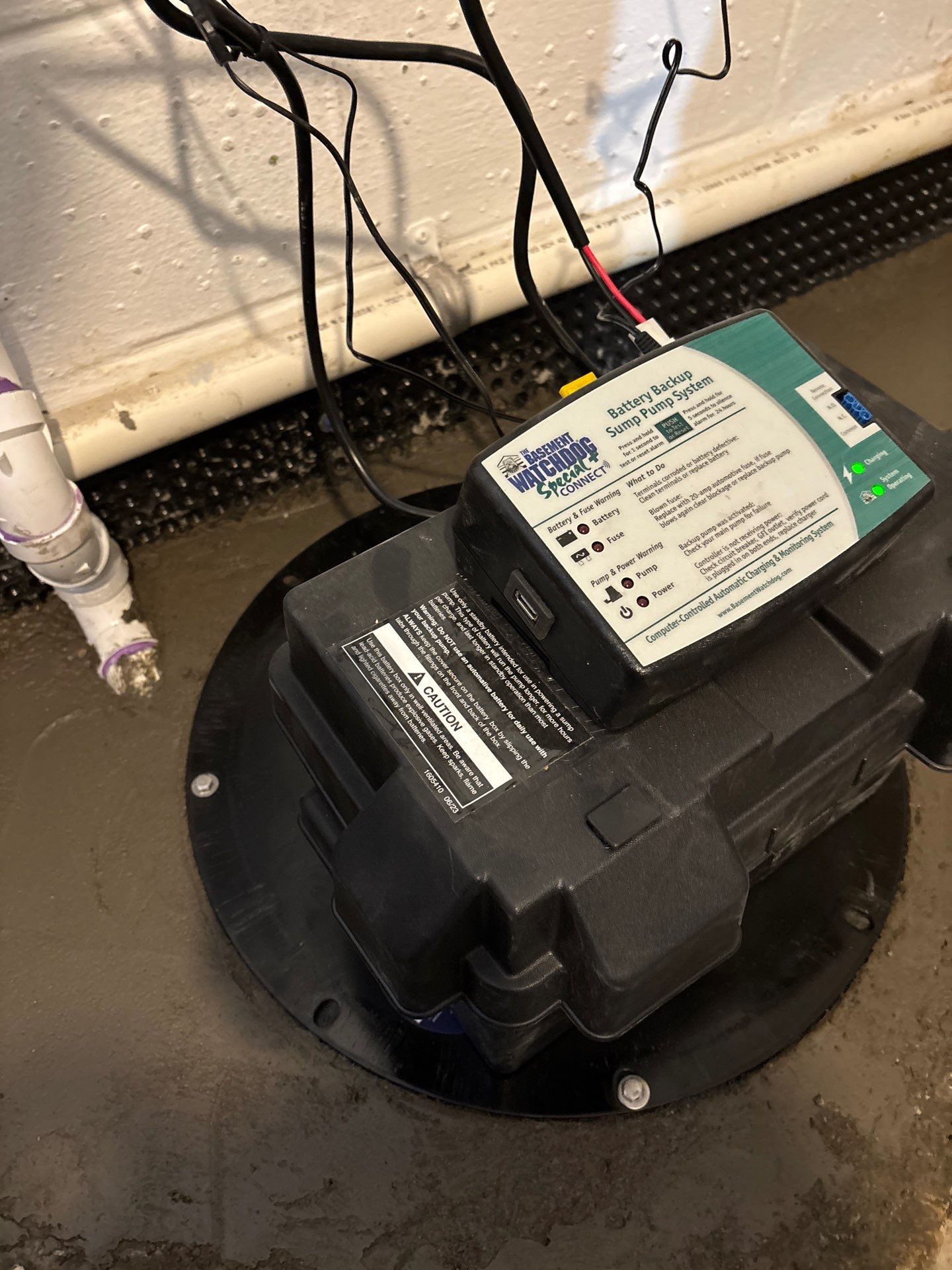 Drain Tile & a Sump Pump for our Property Management Partner by Waterproofing Northeast