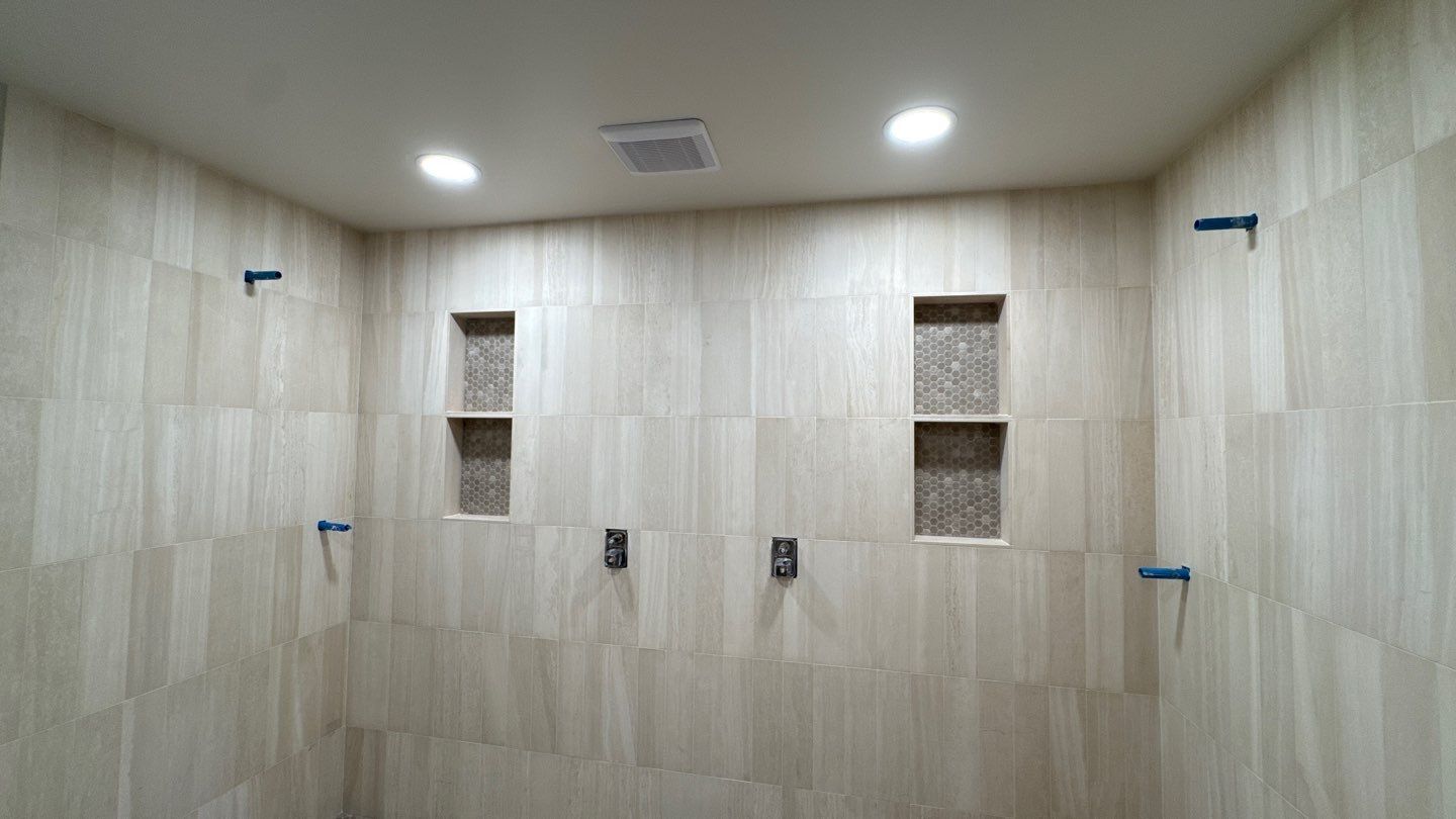 Master Bathroom in Millcreek by Rudd Builders LLC