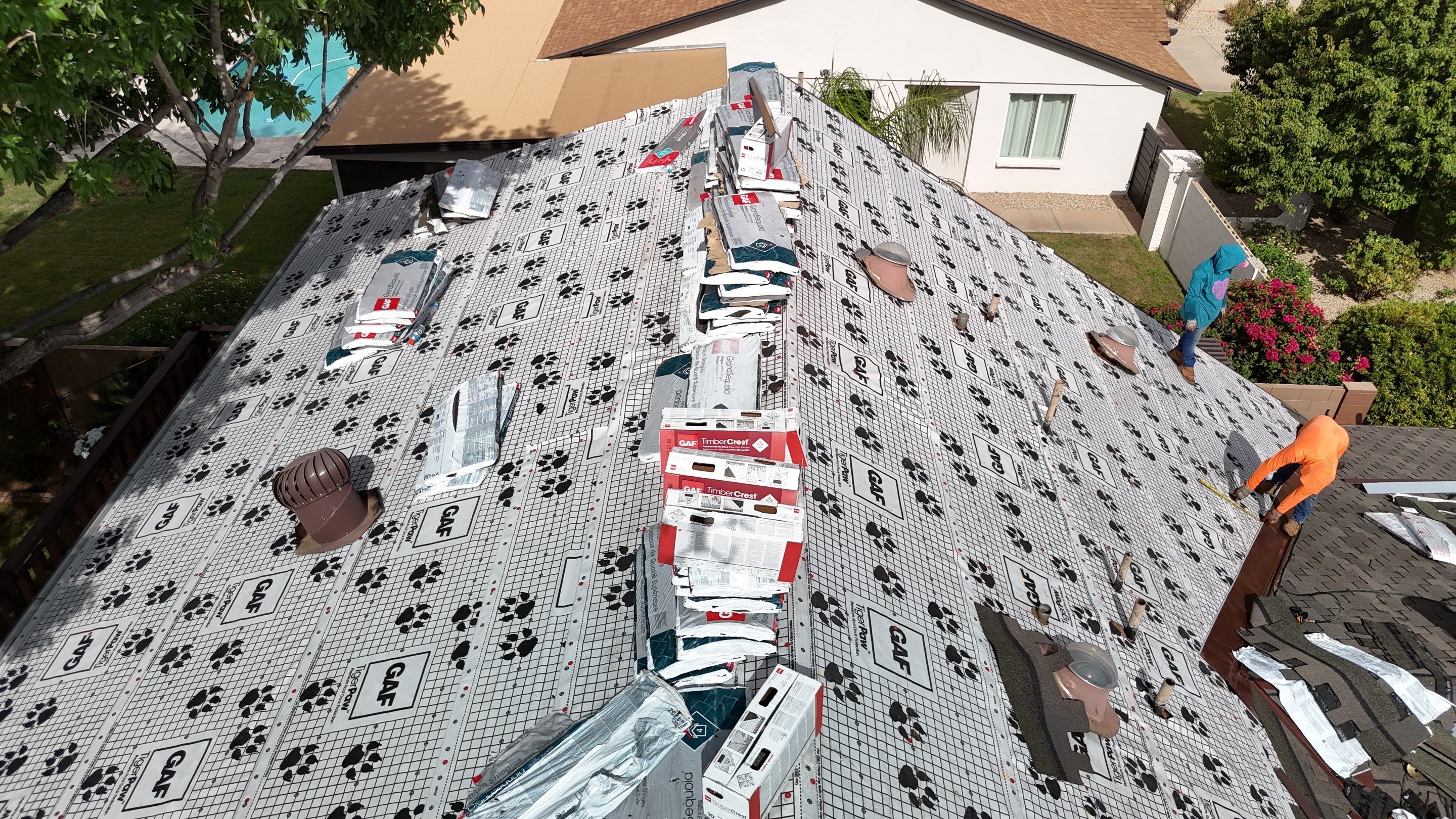 Project in Scottsdale, AZ by Saint Roofing