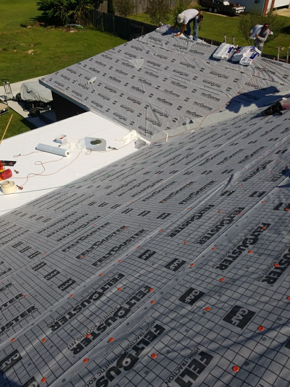 Residential Roofing Installation using Roof Replacement by American Roofing & Construction LLC