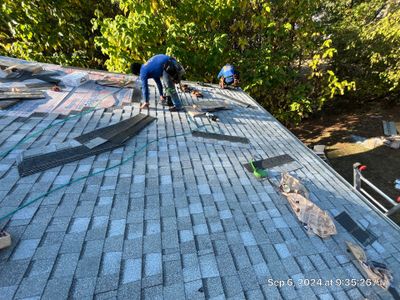 Residential Roofing Repair using Certainteed Landmark Pro Shingles