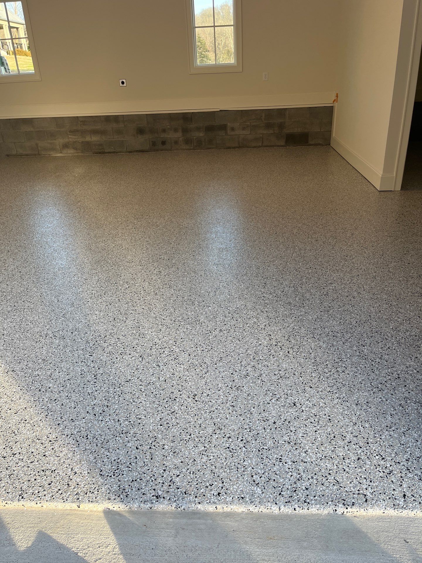 Garage Floor Coating using Cabin Fever by My Garage Floor Guys