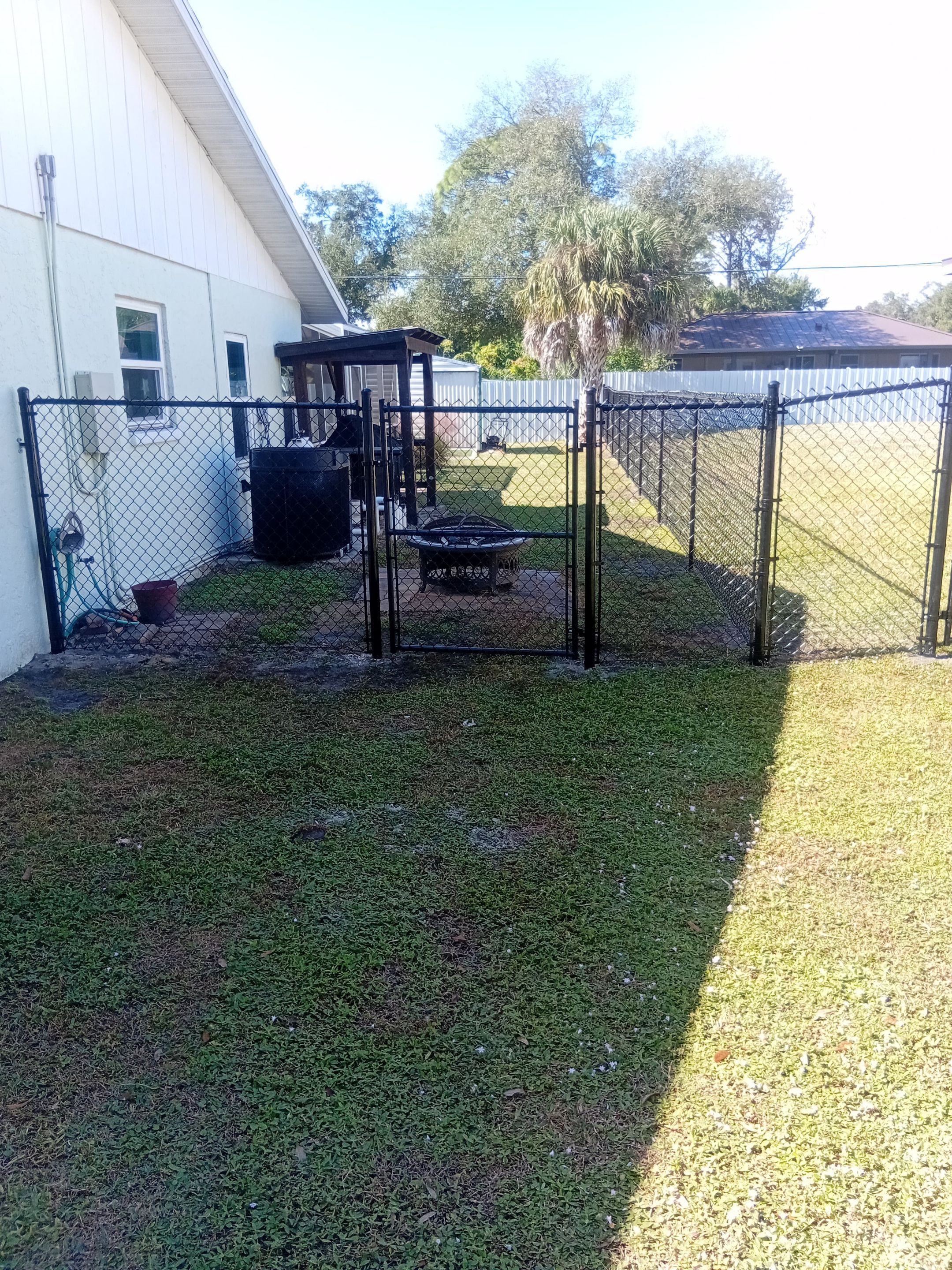 Chain Link Install in Port Charlotte by True Fence LLC