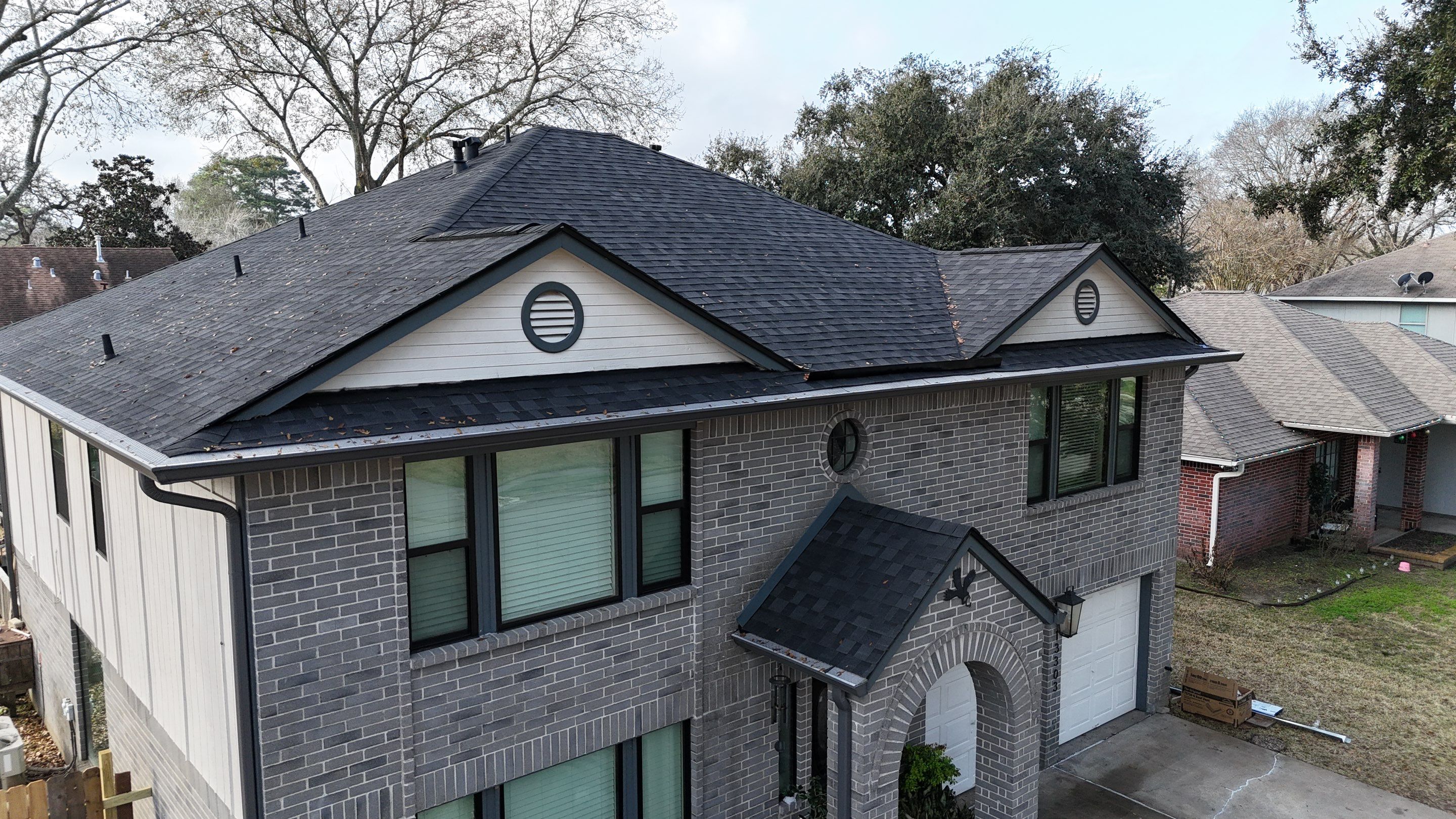 Roof Replacement completed in the Cypress Area! by Core Four Roofing