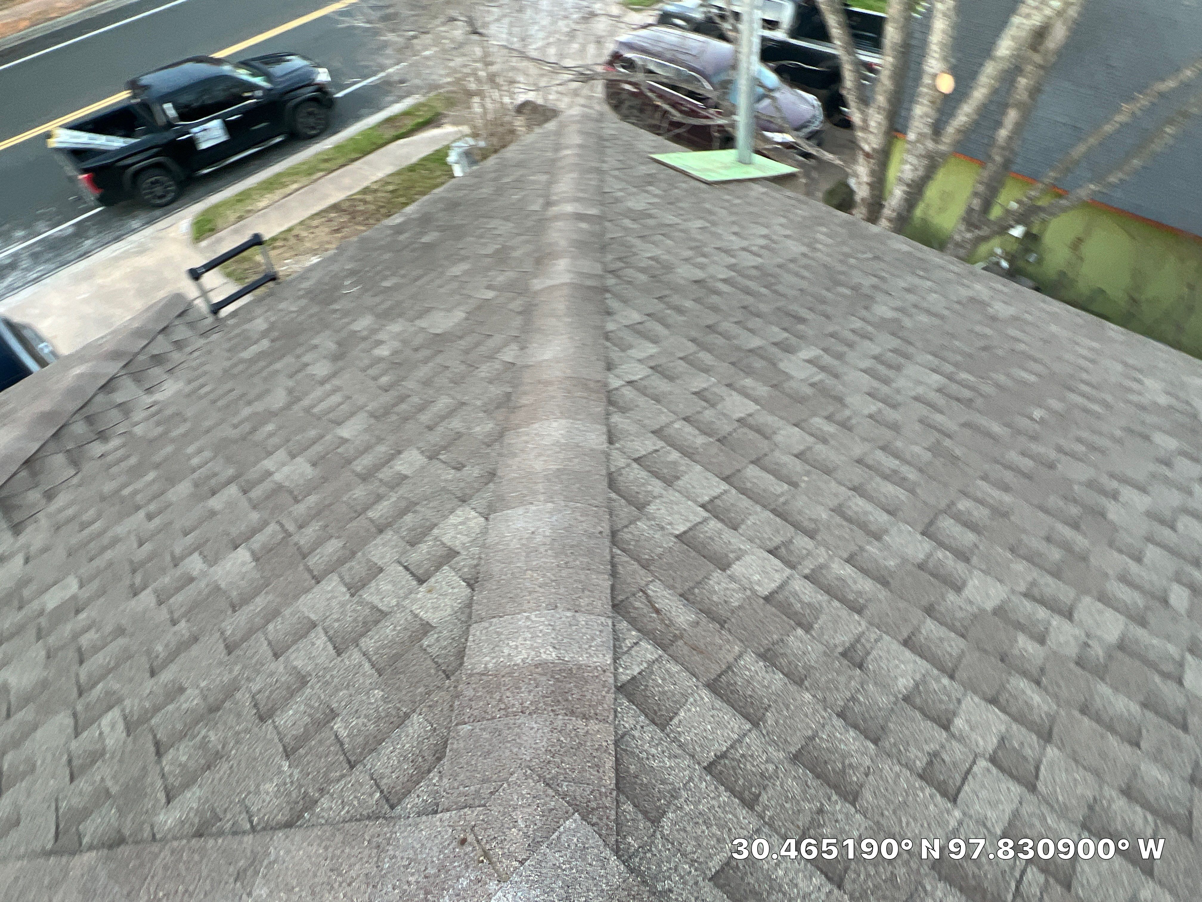 Architectural Shingle Roofing Replacement and Decking Repair in Cedar Park by Caliber Restoration LLC