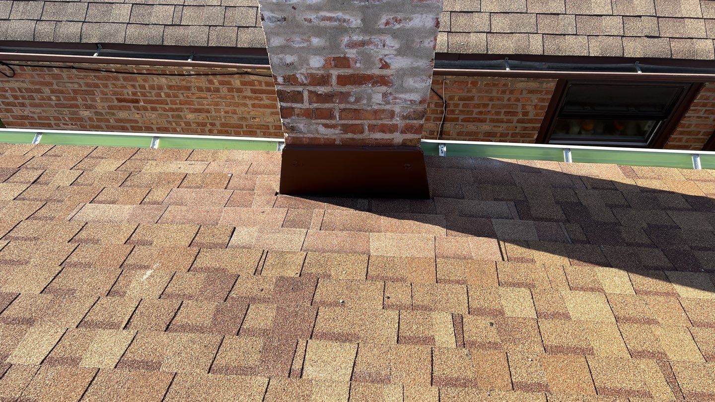 Chimney flashing repair. by Pro Home Services Inc