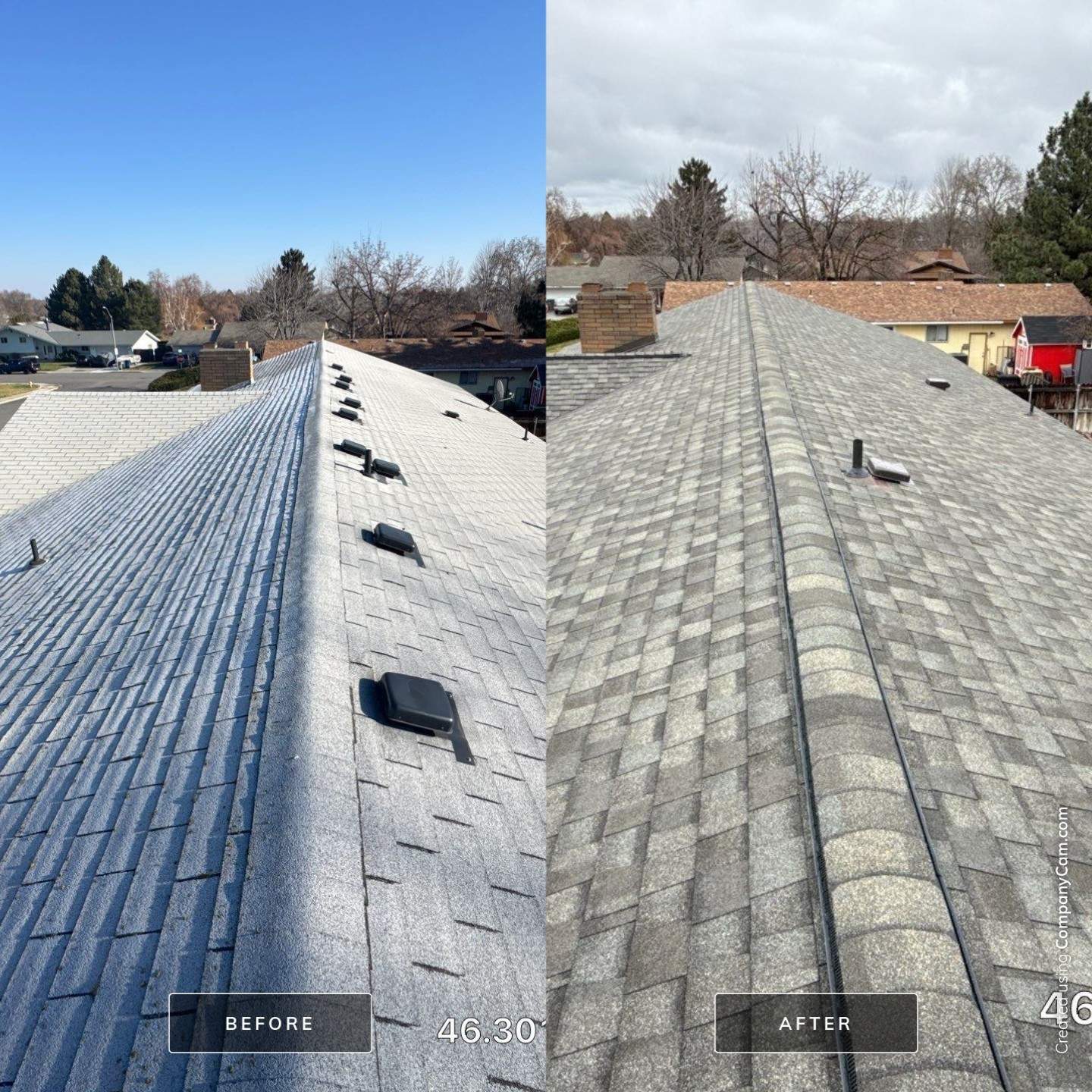 Full Residential Roof Replacement with Architectural Shingles in Richland by Alpine Roofing