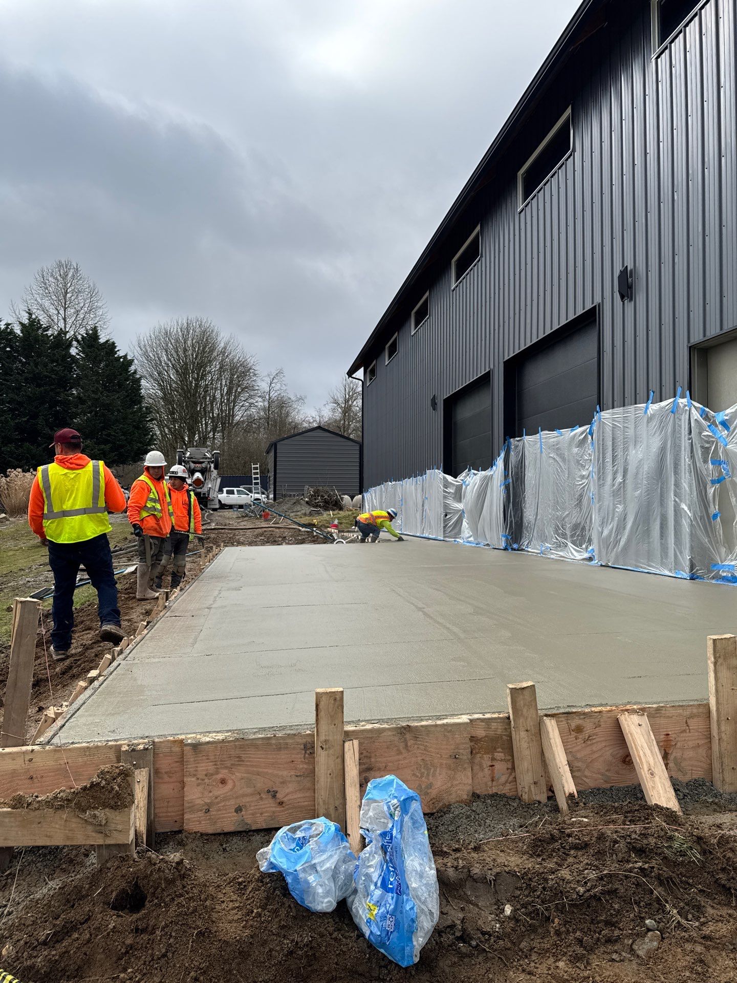 Concrete Walkway Surround and Front Patio | Snohomish  by Jireh Asphalt & Concrete Inc 