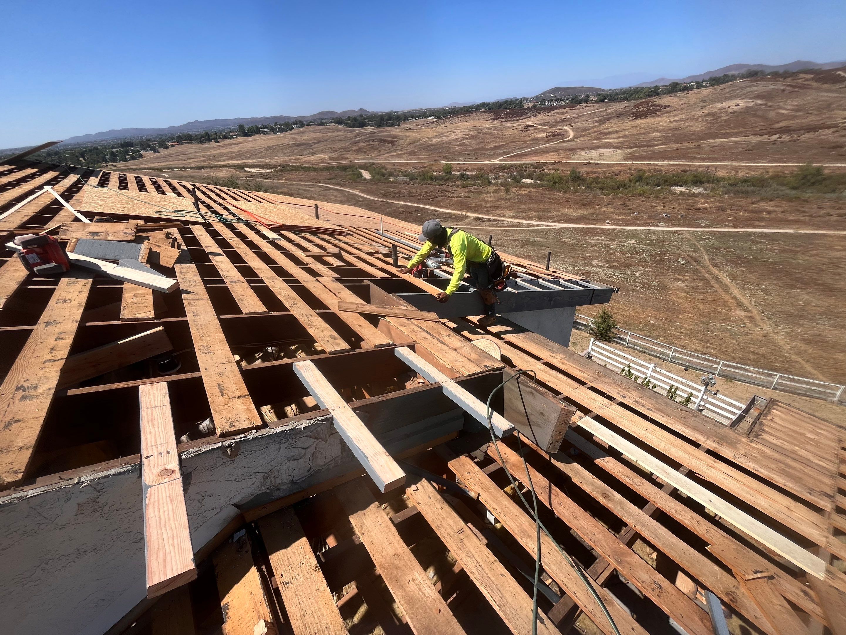 Complete Concrete Tile Roof Replacement and Decking Upgrade by Reliable Roofing San Diego Inc.