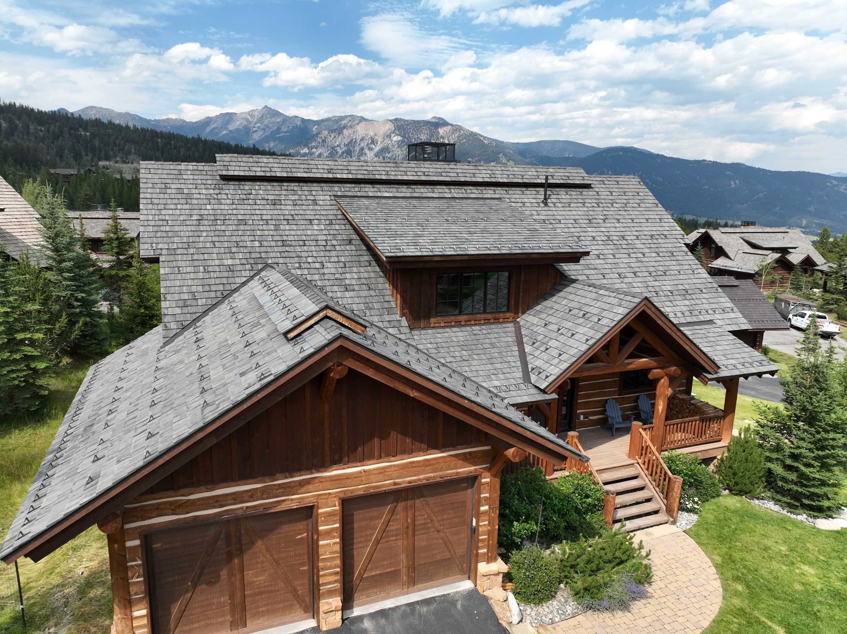 Brava Shake - Canyon Gray  by Montana Roofing Solutions