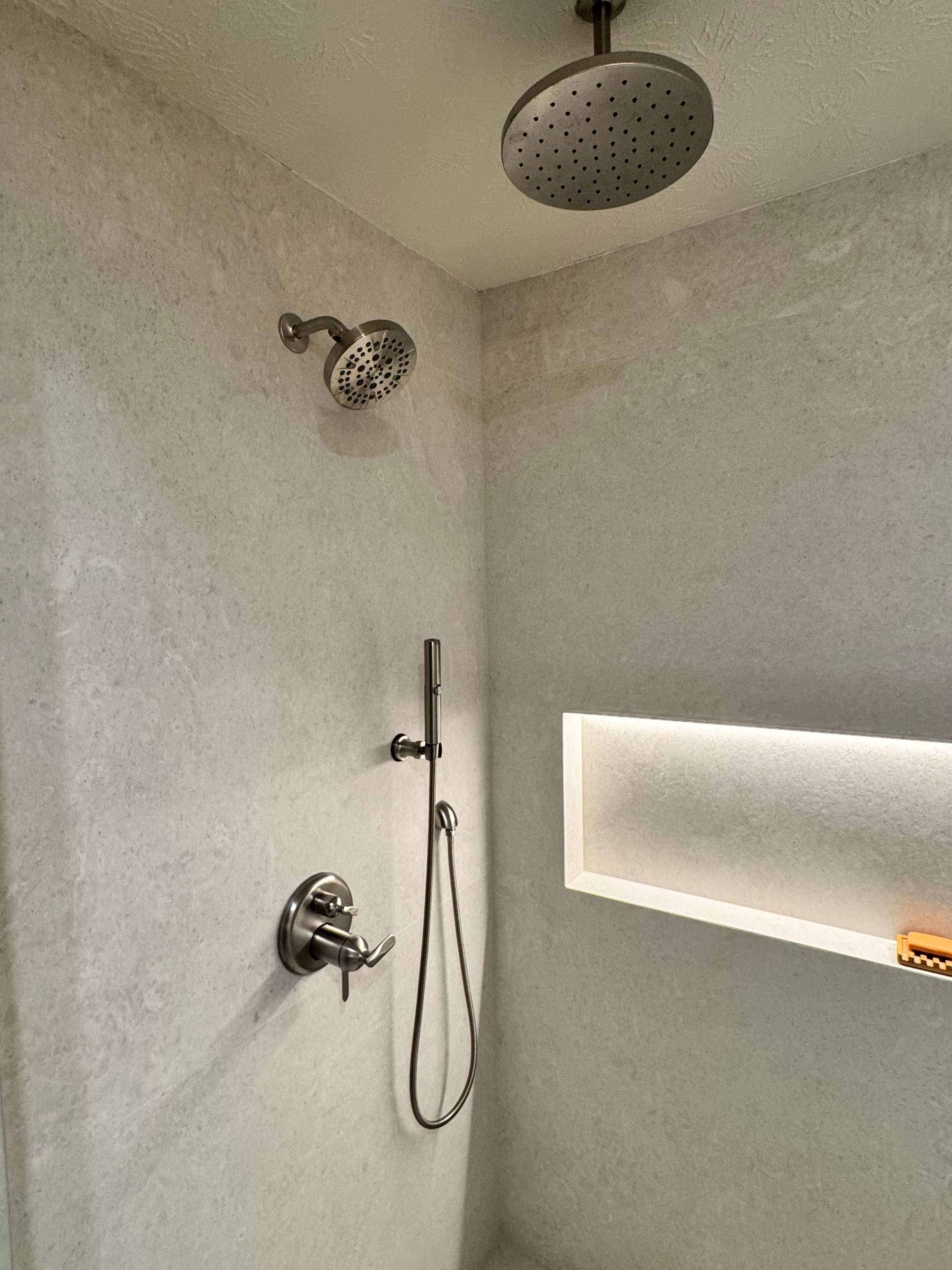 Master bathroom remodel by Prudencio