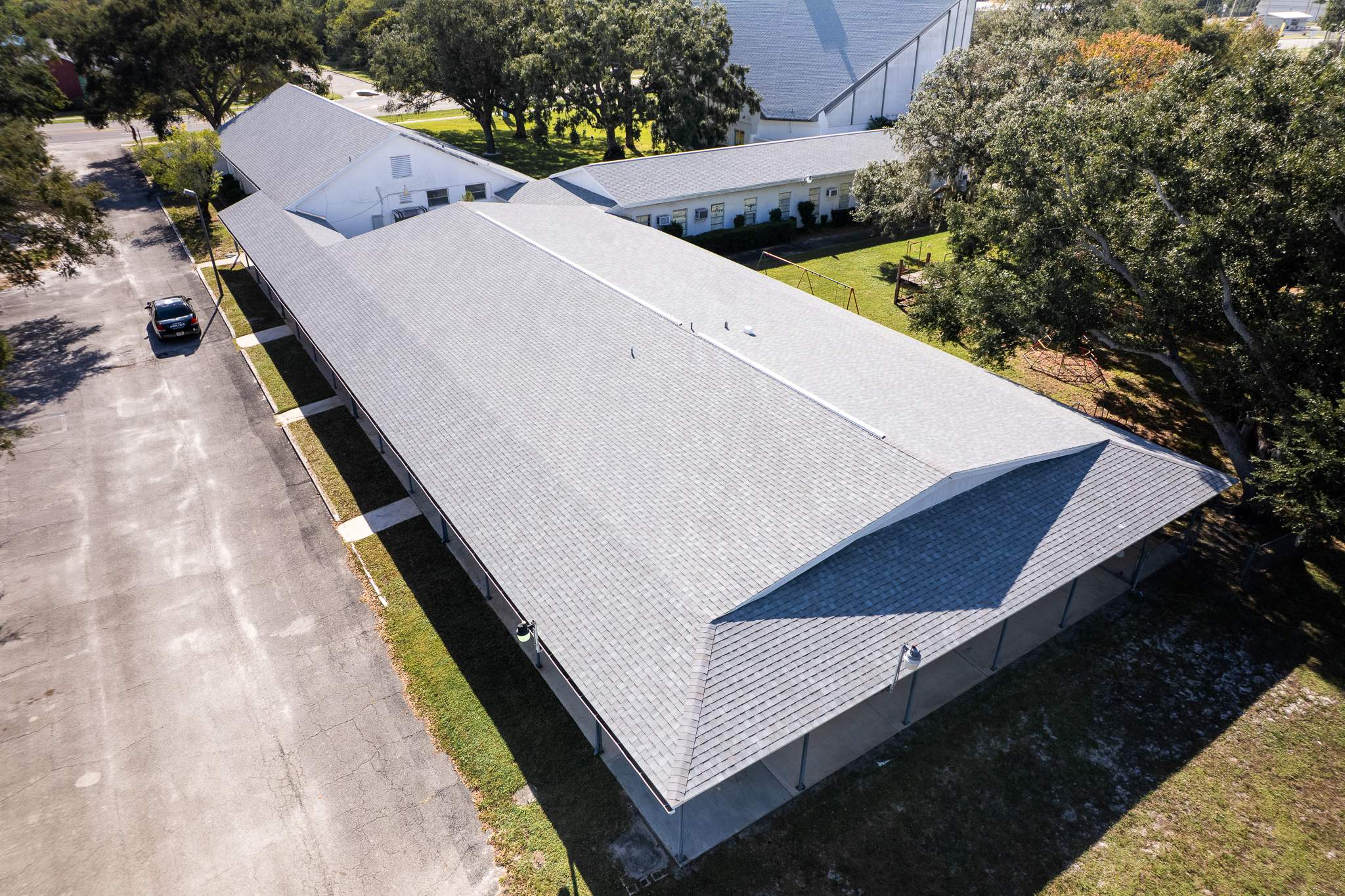 Commercial Roof Replacement for Cocoa Presbyterian Church in Cocoa, Florida by Wiedmann Construction & Roofing
