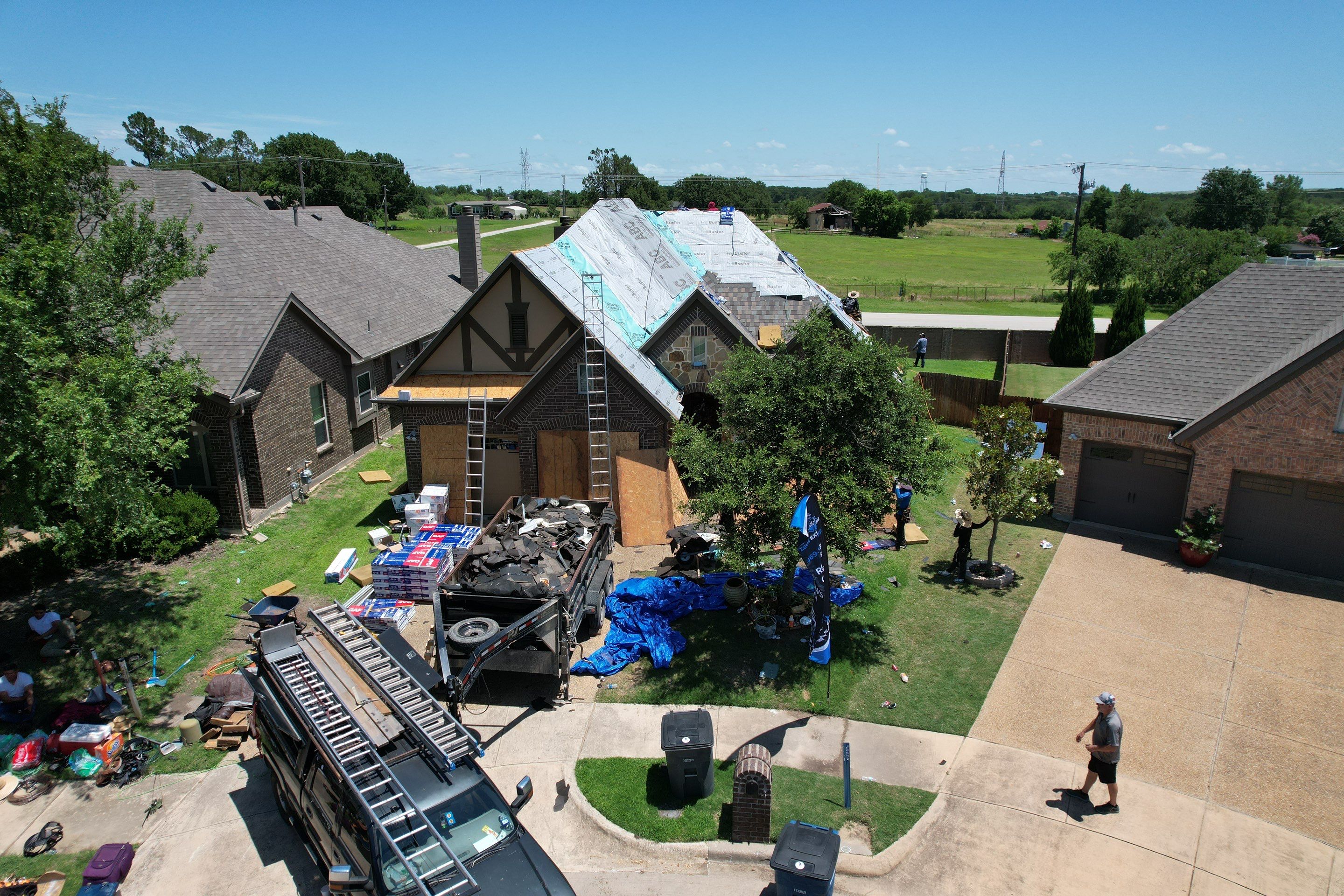 Project in Wylie  by Zeus Exteriors