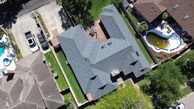 Residential Roofing Installation using GAF HDZ Pewter Grey