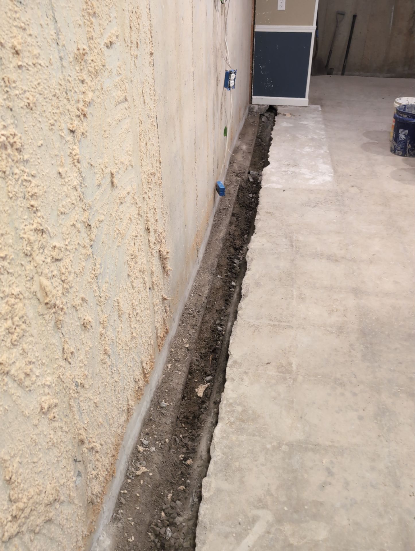 Interior Basement Waterproofing System and Egress Window Installation by Toledo Basement Repair 