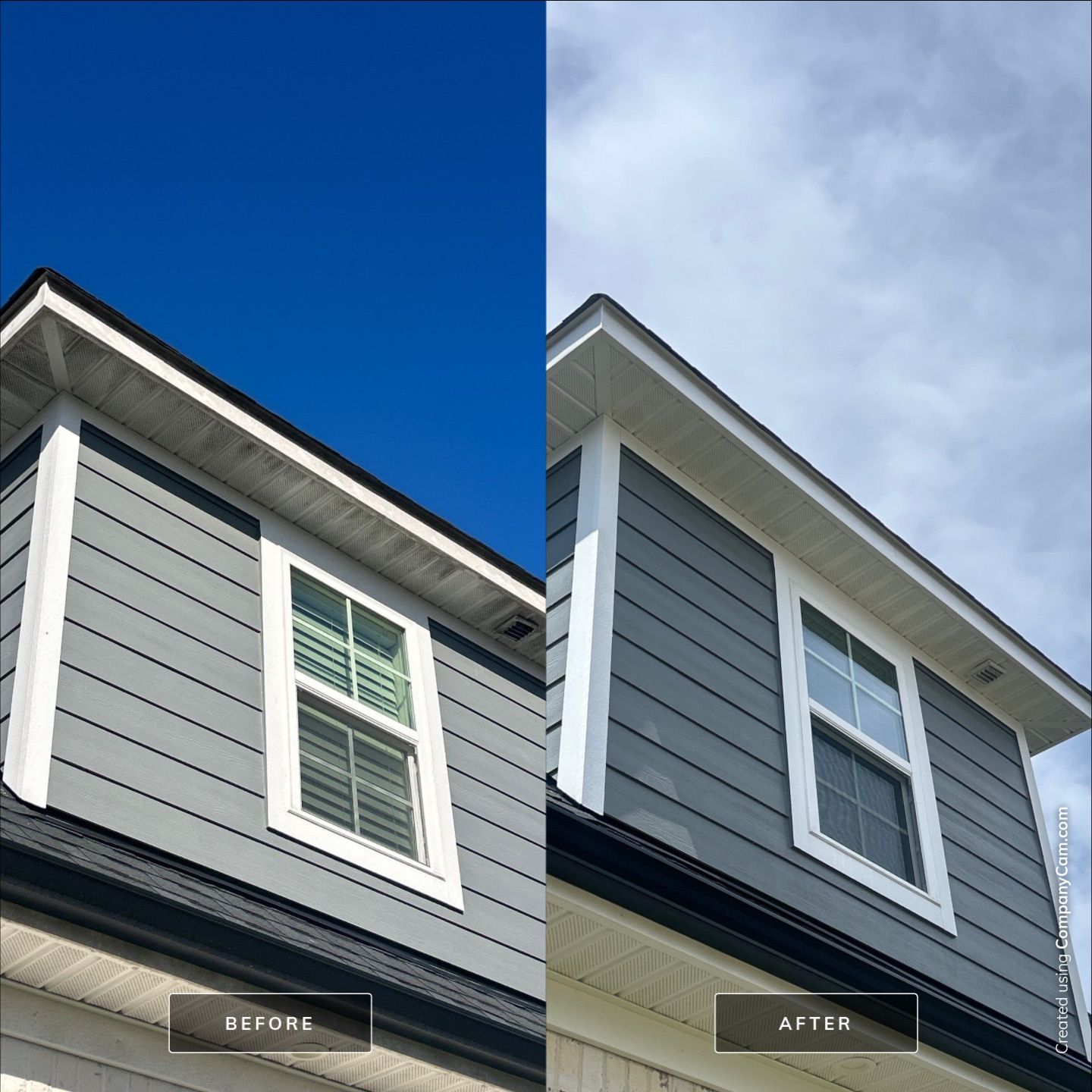 House Washing in Leland by Shark Power Washing