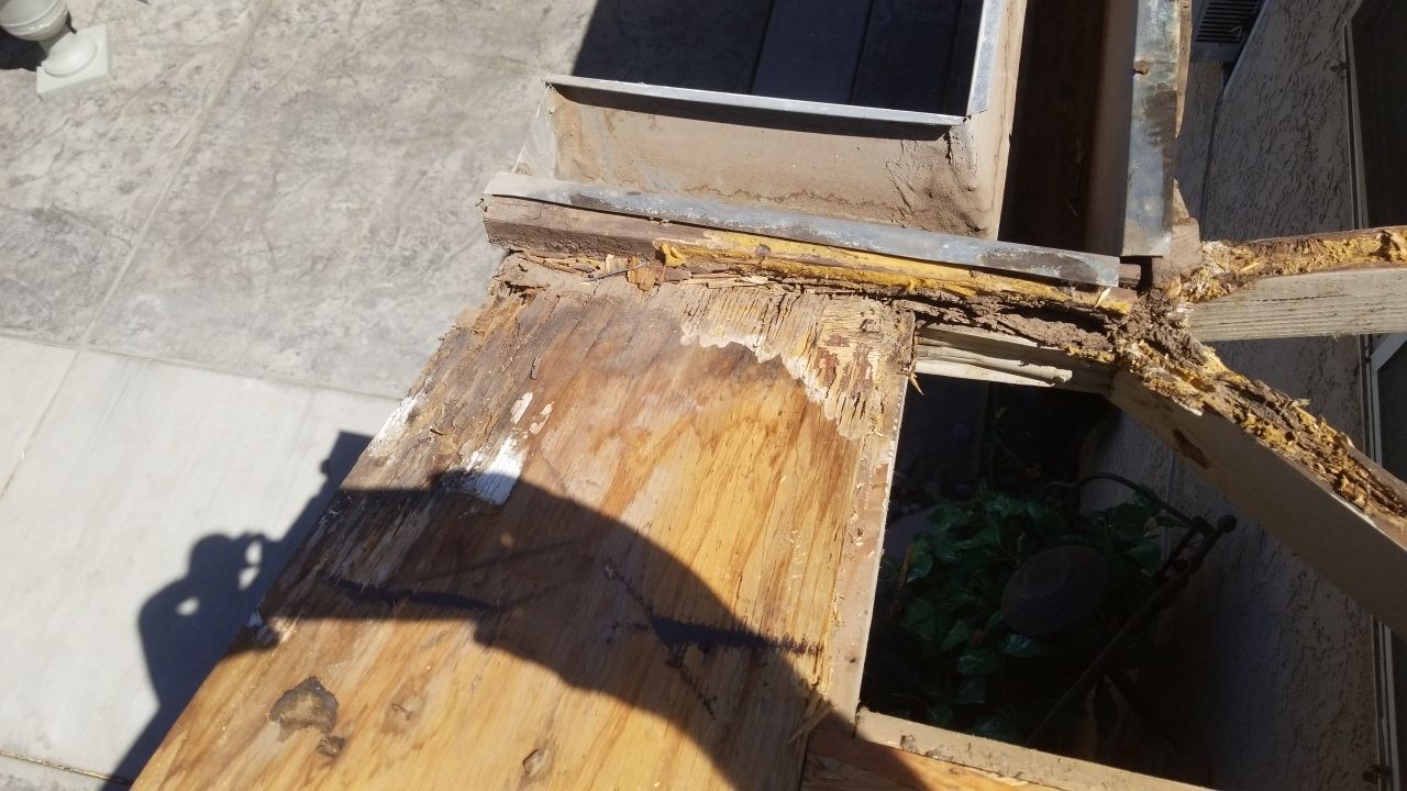 Upgraded gutters and roof by Byers Enterprises