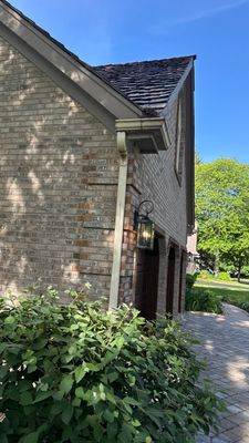 Turtle Shell gutter protection installation in St. Charles, IL 60174, photograph 8