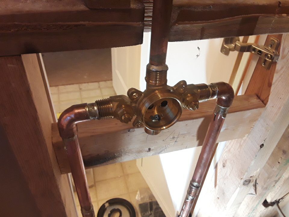 Tub to Shower Conversion using BCI Acrylic Shower System by Secure Construction Company Inc