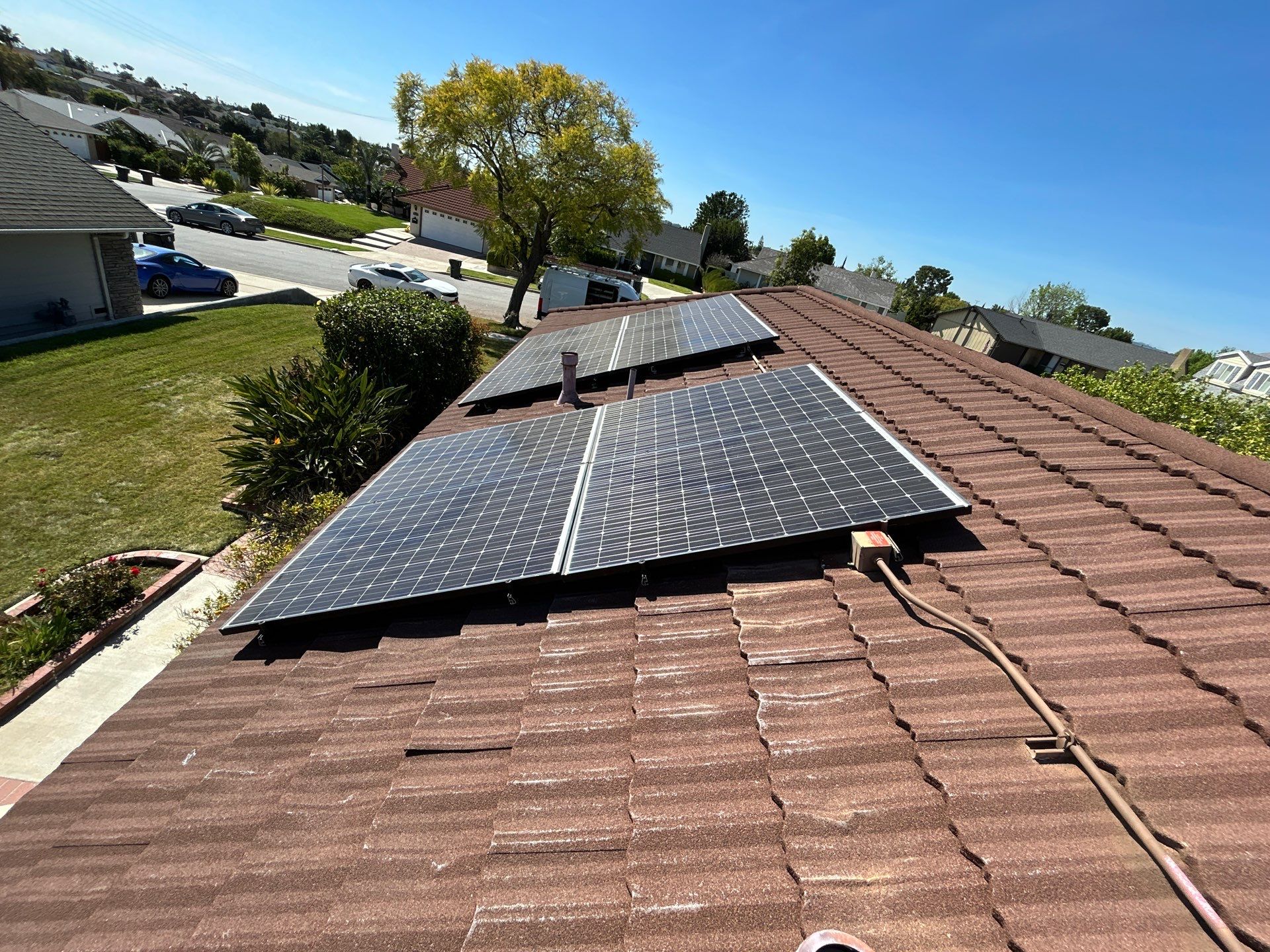 Solar Panel Installation and Home Battery System in Yorba Linda by AWS Solar
