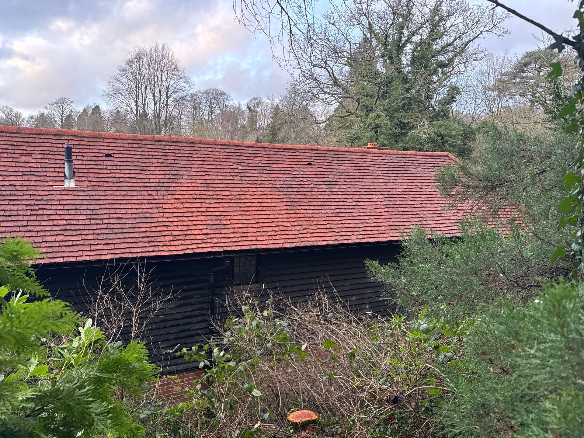 Roof Clean  - Moss Removal - Gutter Clean using Honda 15lpm Low Pressure Washing Machine by Ges Exterior Cleaning ltd