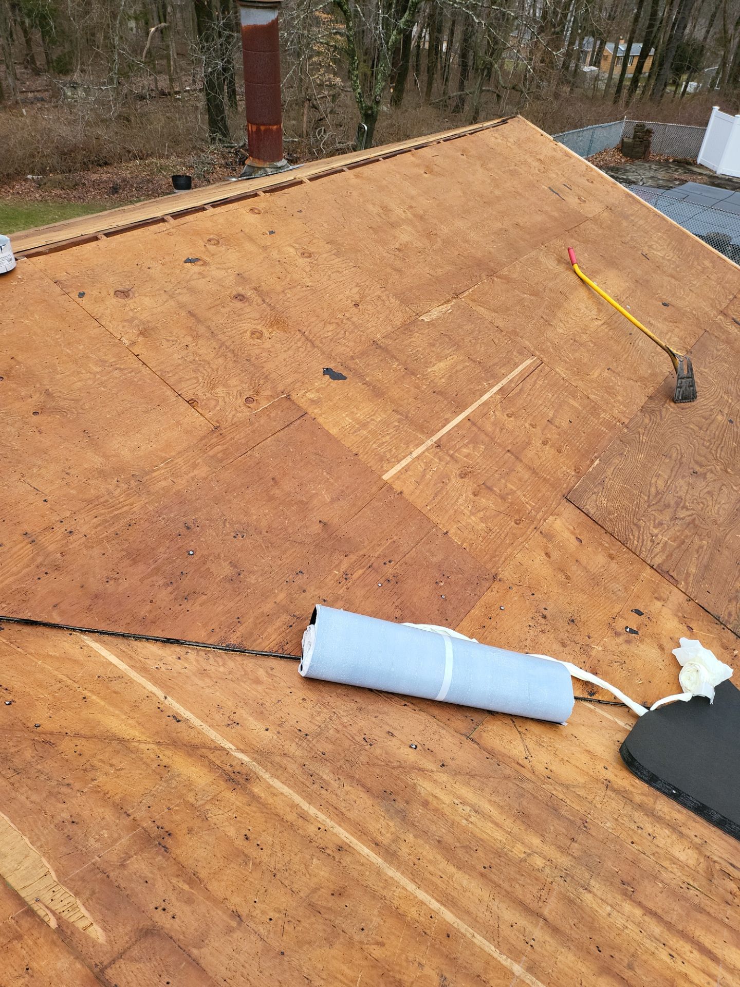 Residential Roofing Installation using Owens Corning TruDefinition Duration Designer - Black Sable by A Plus Exterior