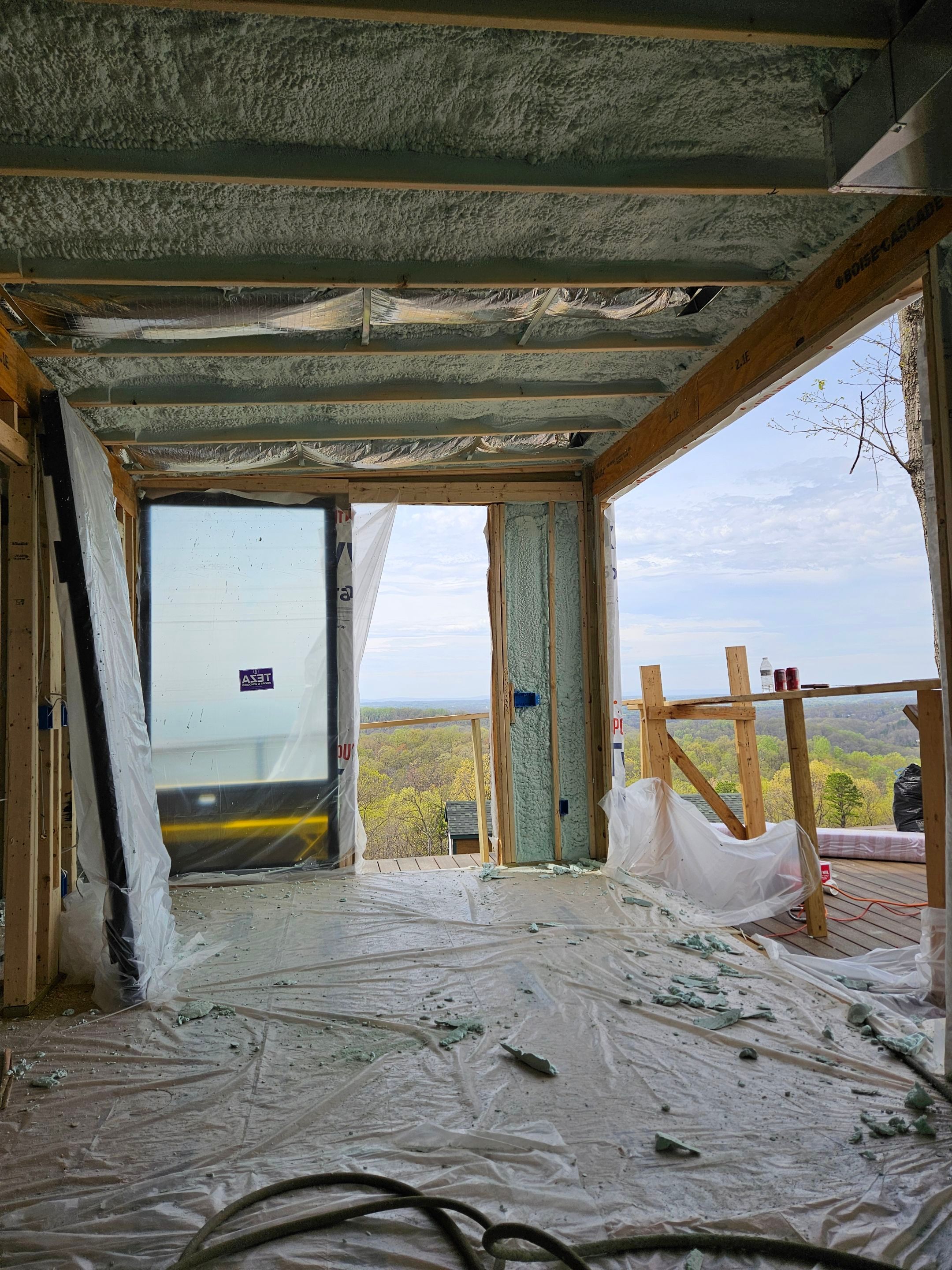 Project in Bluemont, VA by Founders Insulation