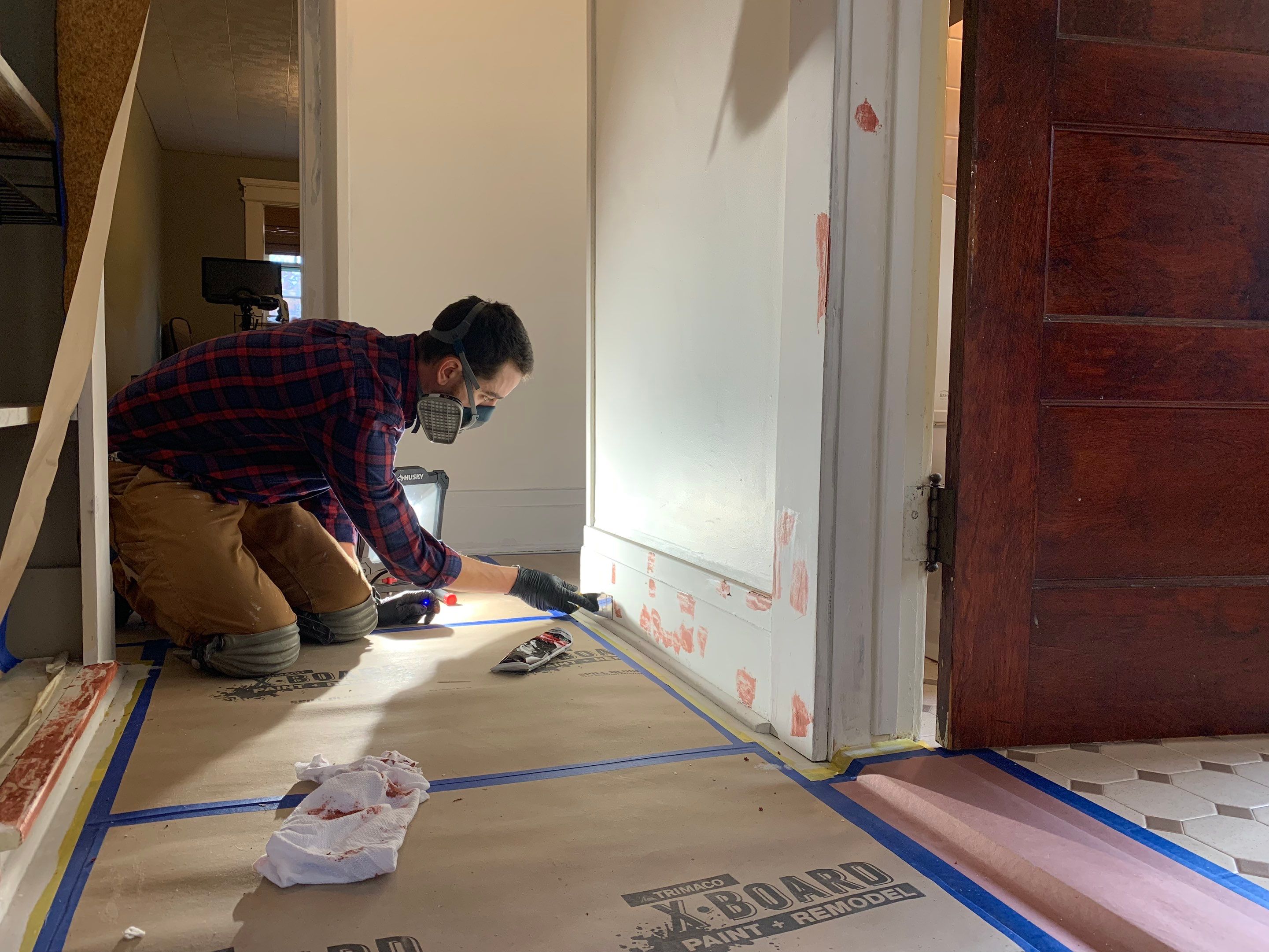 100 Year Old Trim Restoration by Empire Painting Services, LLC