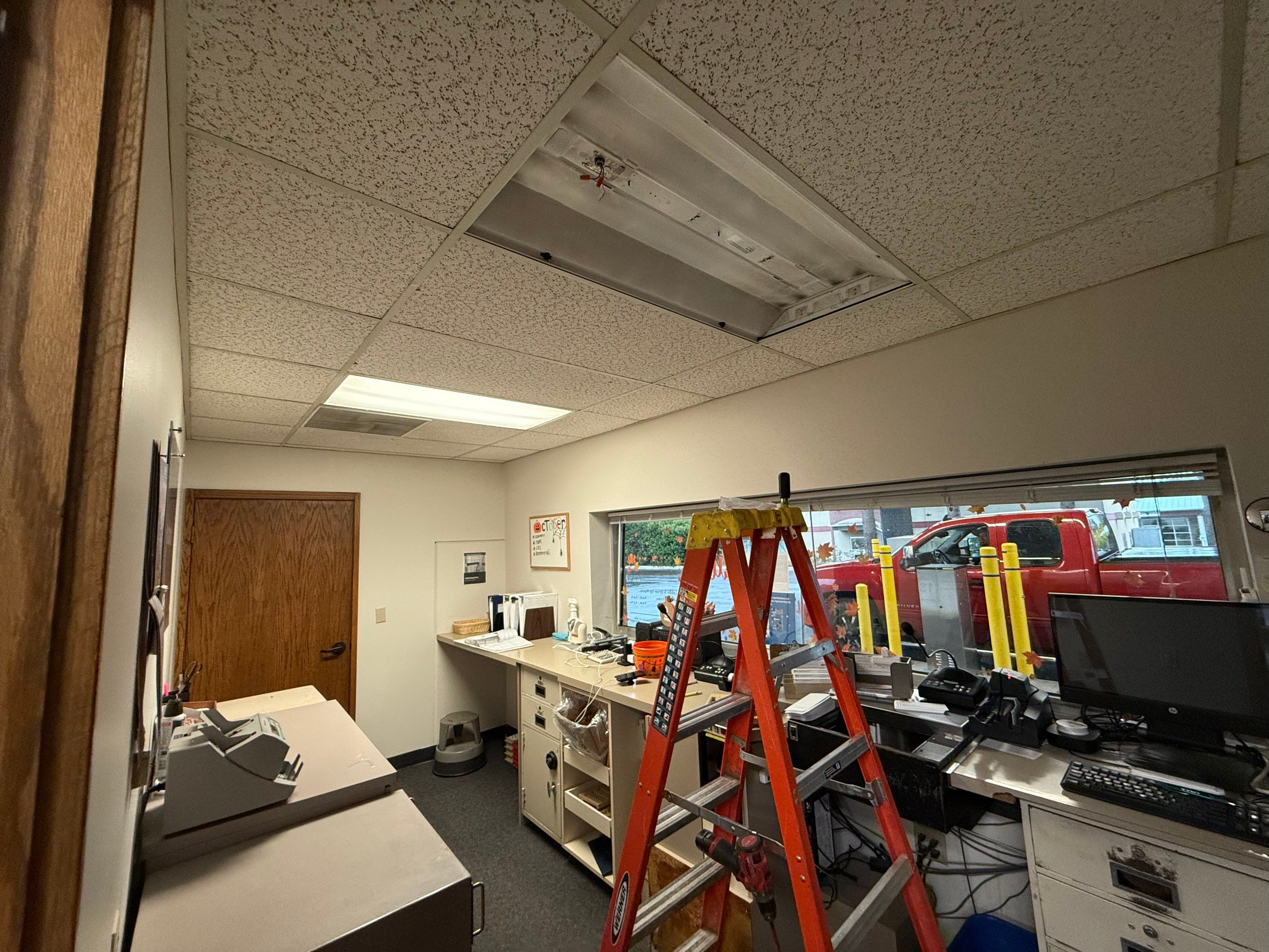 Bank in Renton by Aztec Electric LLC