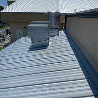 24ga 1" Nail-Strip Mill Finish by Total Roofing System The Metal Roof Experts