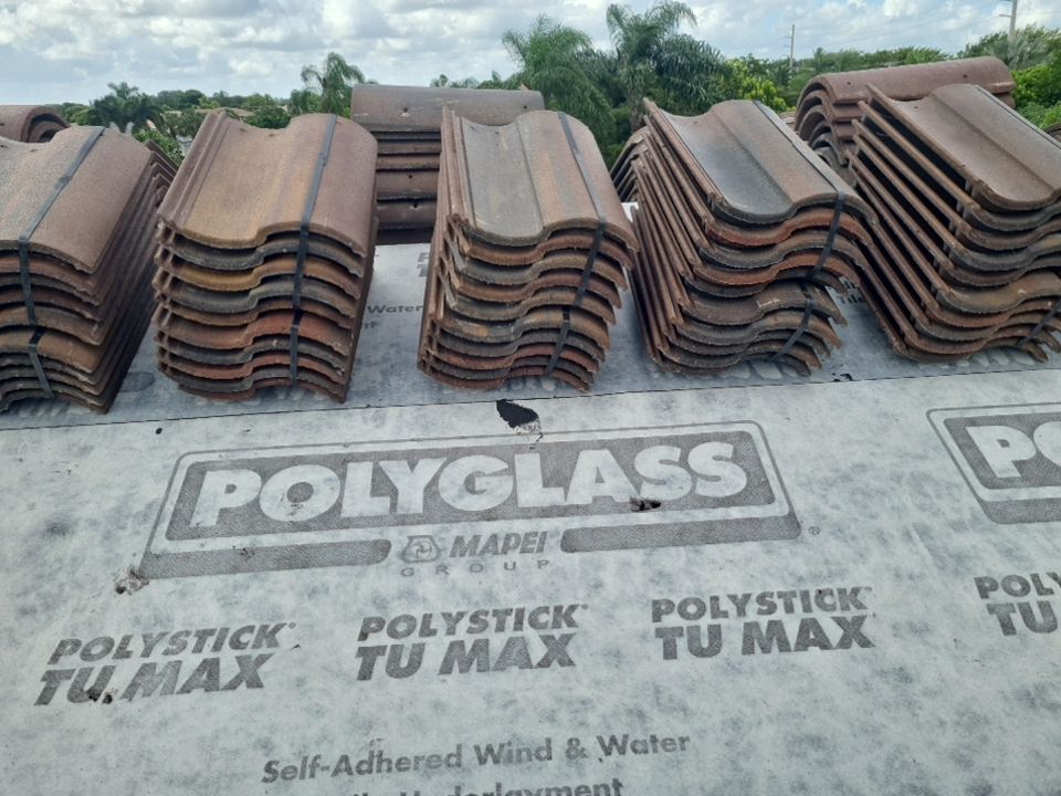 Residential Roofing Installation using Eagle Roofing Tile by BLUES BROTHERS ROOFING