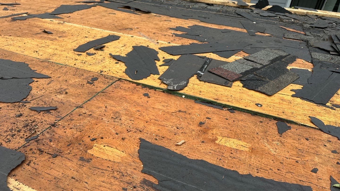 Roof Replacement using CertainTeed Landmark Moire Black by 180 Contractors