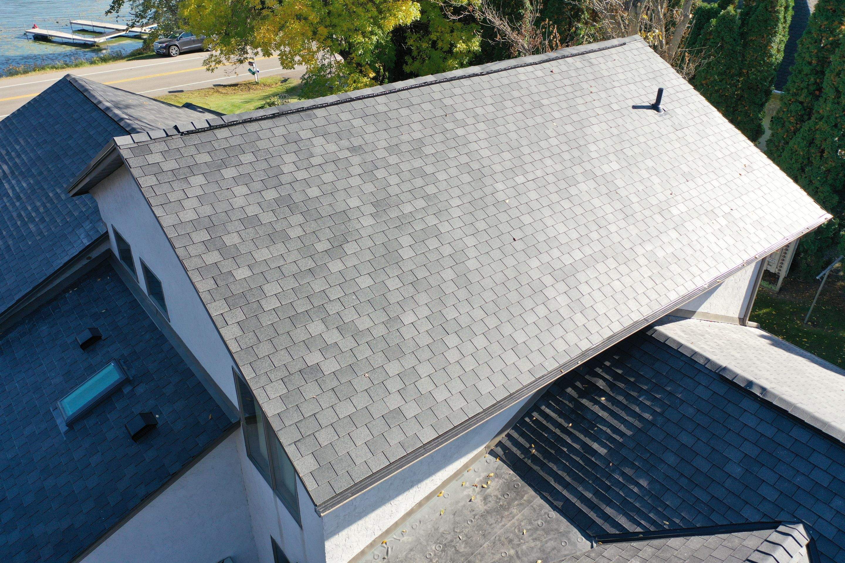 Premium Roof Replacement – F-Wave Designer Slate | Little Canada, MN by First Impressions Exteriors