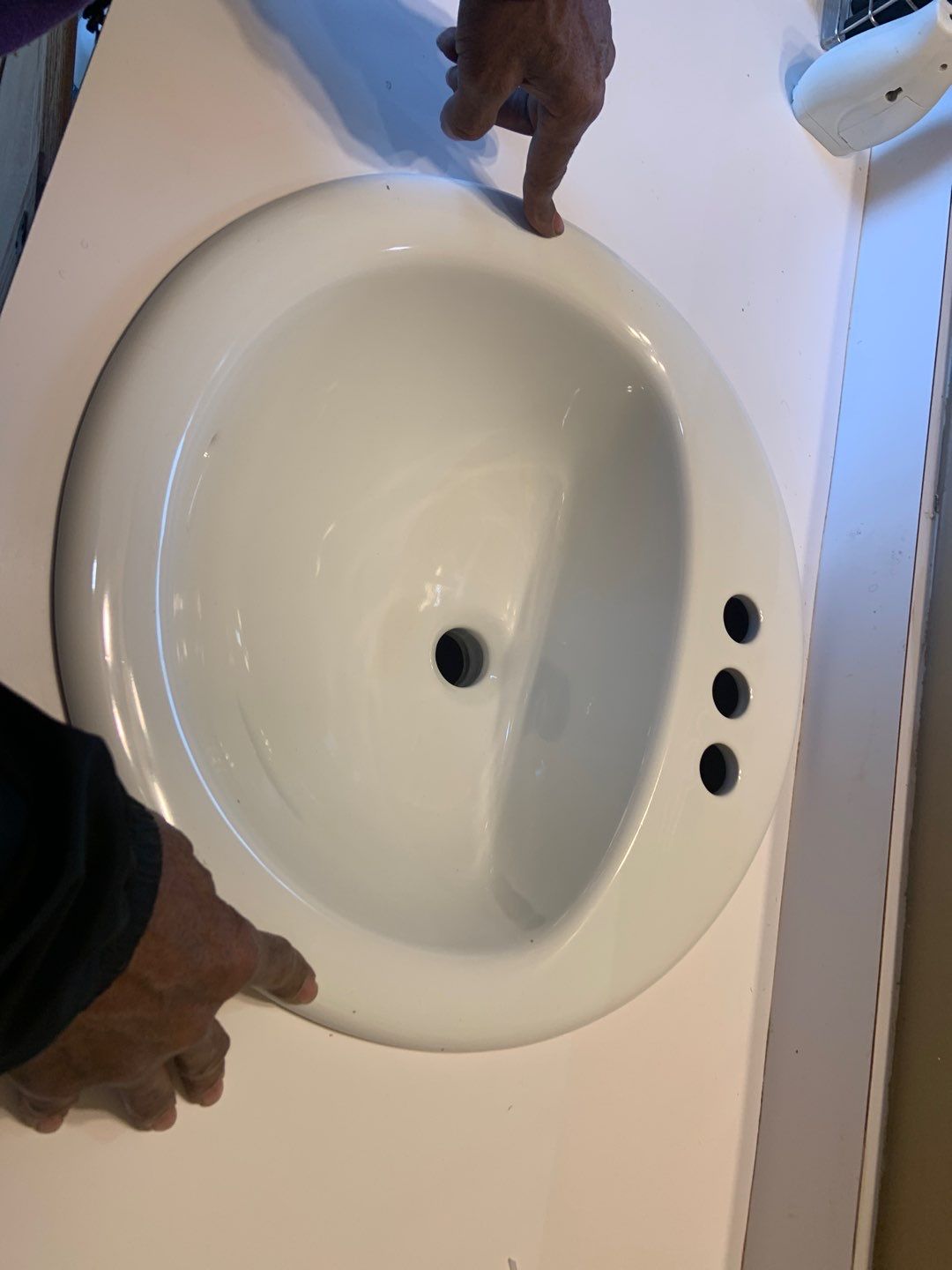 Bathroom Sink Install using Sink by A1 NERDY HOMES LLC