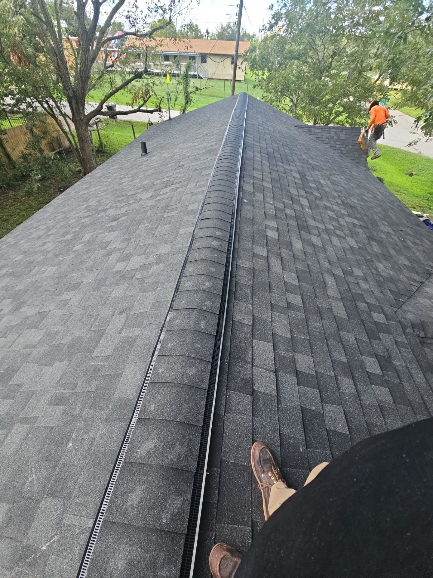 Residential Roofing Installation using Owen's Corning Duration (Lifetime) Shingles by Roof Repair Company