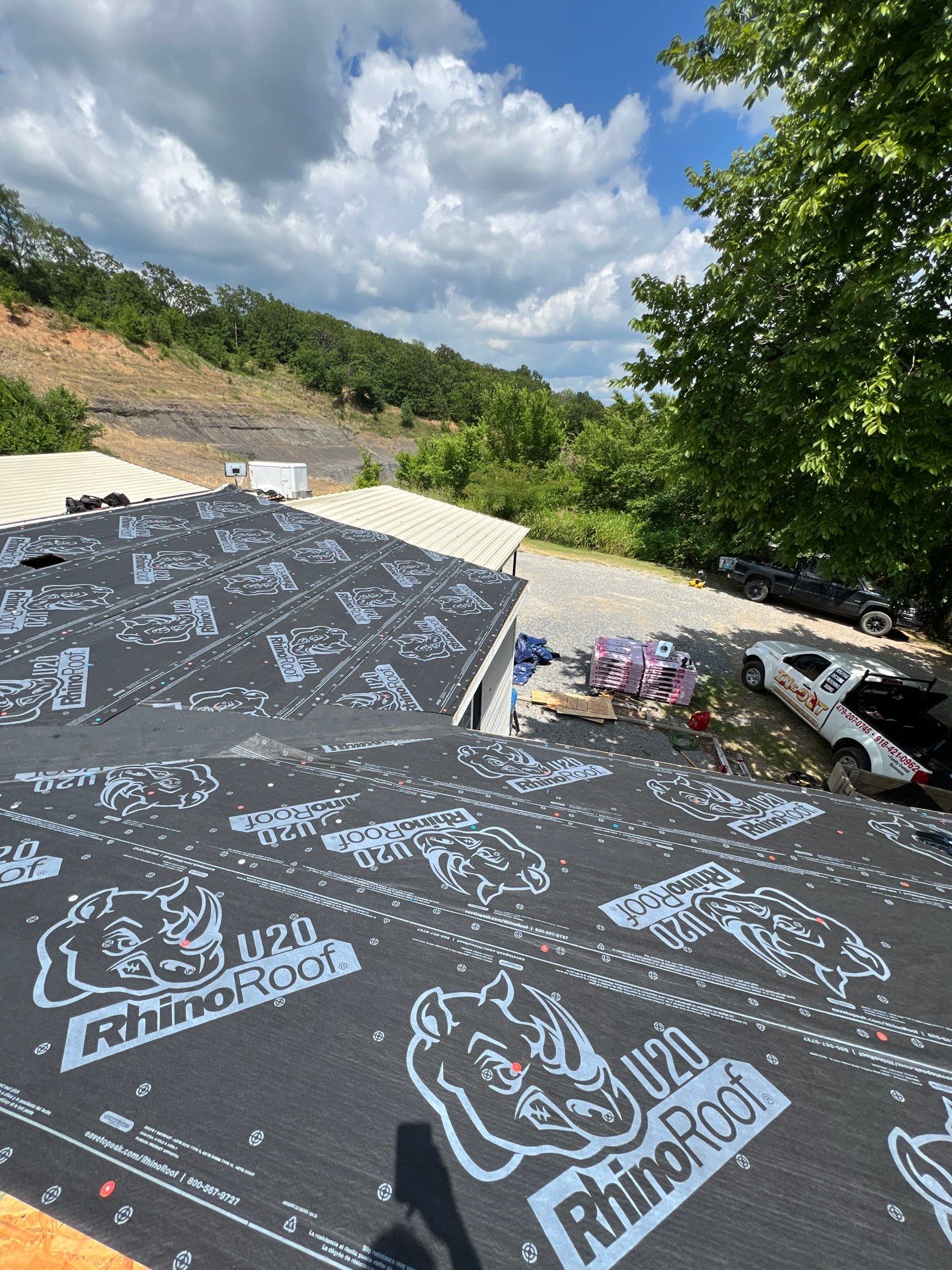 Residential Roofing Installation using Owens Corning Oakridge by In & Out Construction & Remodeling, LLC