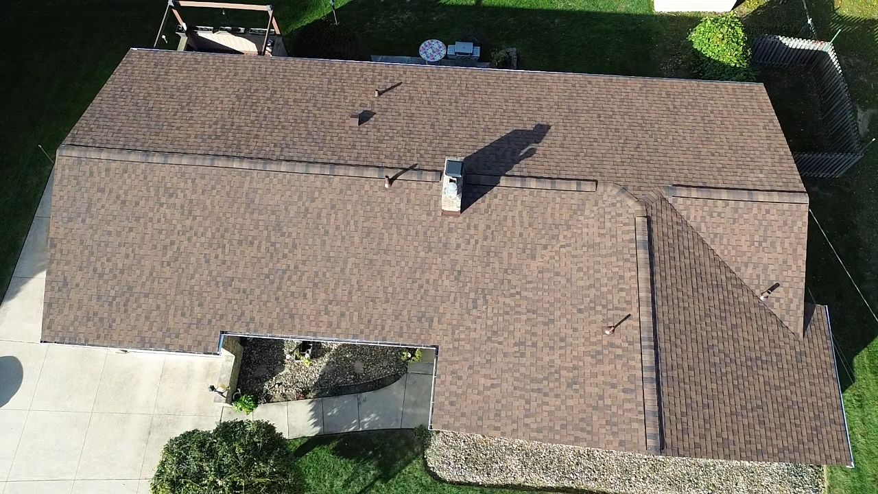 Atlas Pinnacle, Color, Burnt Hickory, Drip Edge, Color, Musket Brown by Eagle Eye Roofing