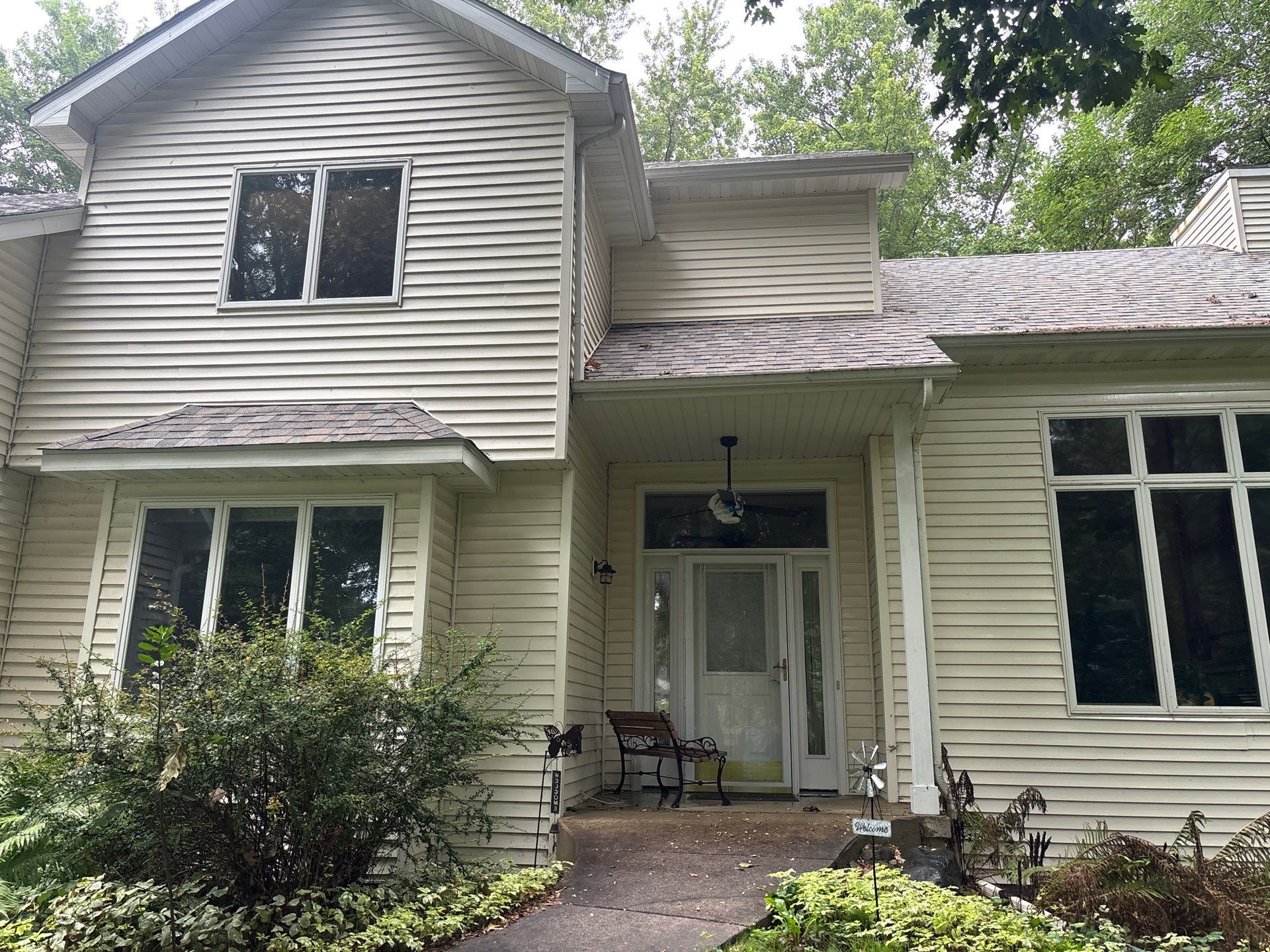 Residential Vinyl Siding Cleaning and Power Washing in Fitchburg by Under Pressure Power Washing