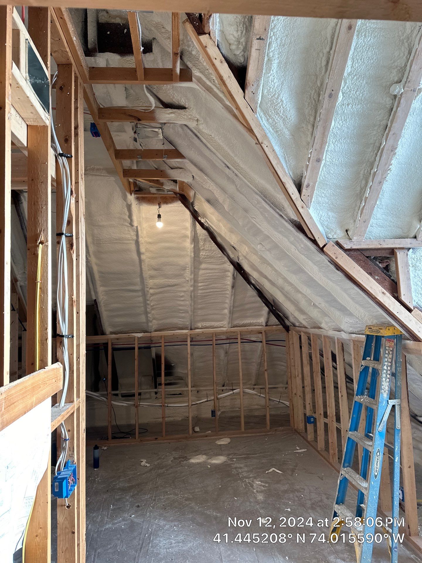 Spray Foam Insulation using Closed Cell Spray Foam by NYS Foam & Energy