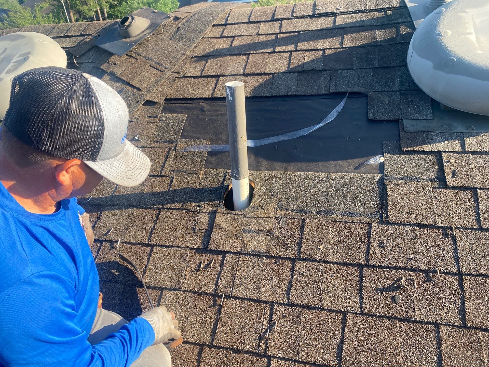 Residential Roofing Repair using Owen's Corning Duration (Lifetime) Shingles by Roof Repair Company