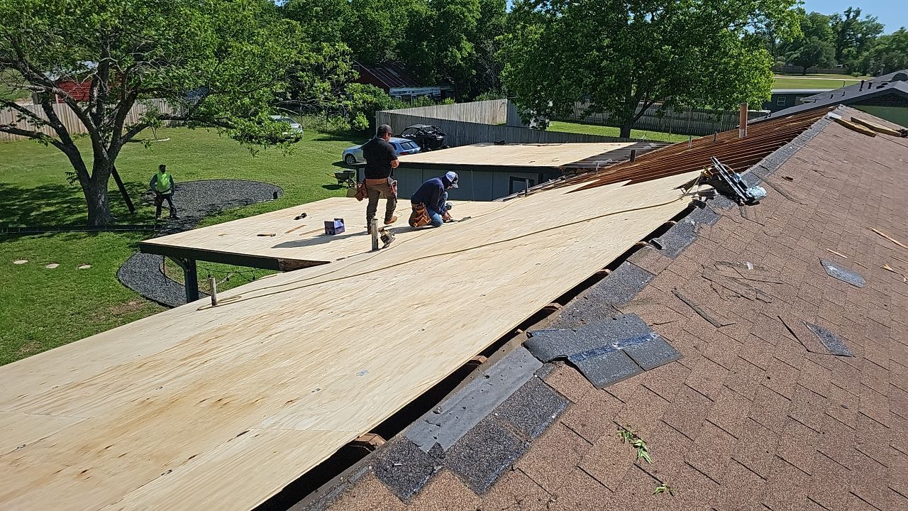Residential Roof Replacement using GAF - HDZ - Charcoal by Action Exteriors Austin