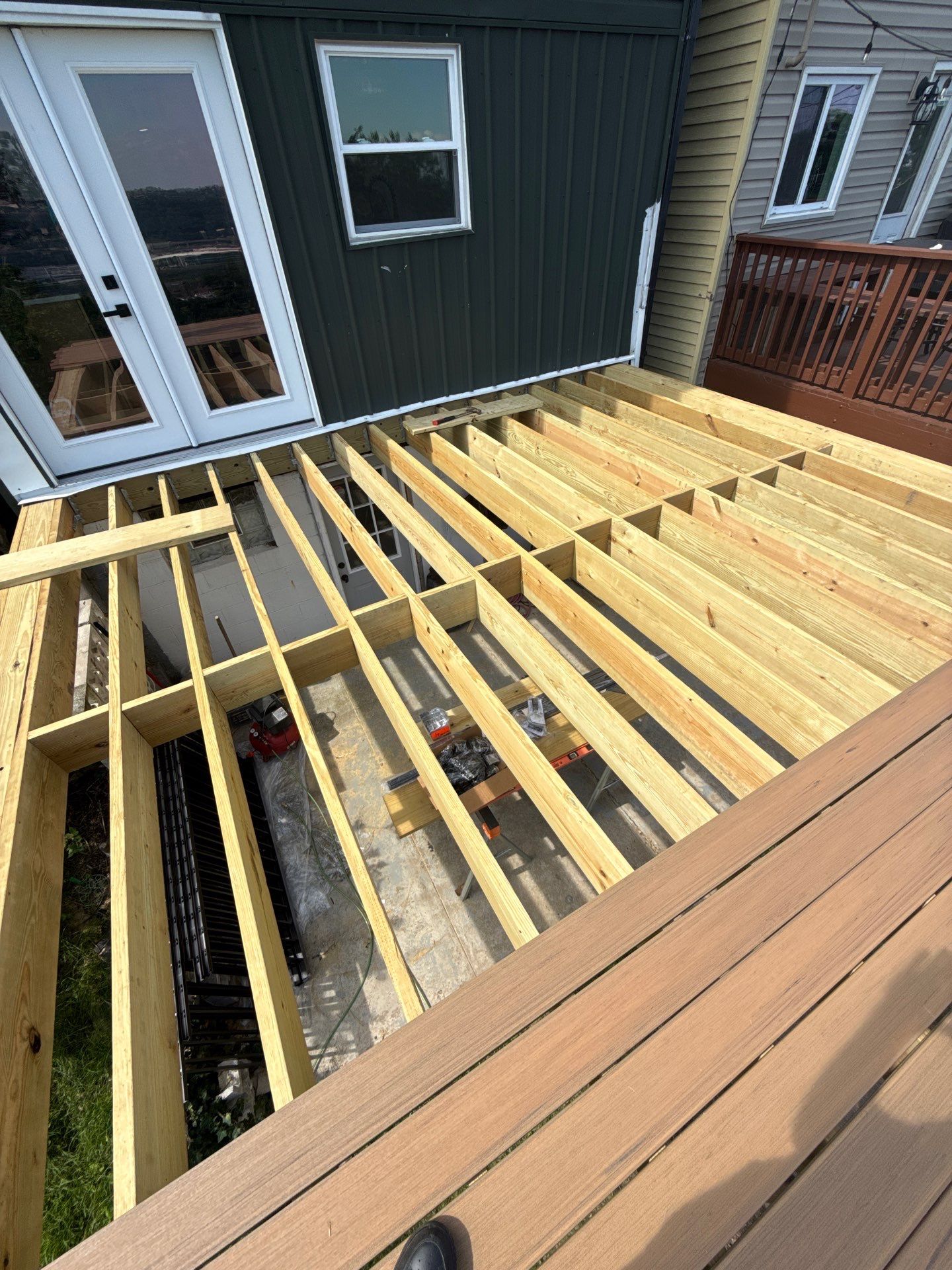 Deck Project in Southside Slopes by Cousins Roofing Siding & Decks