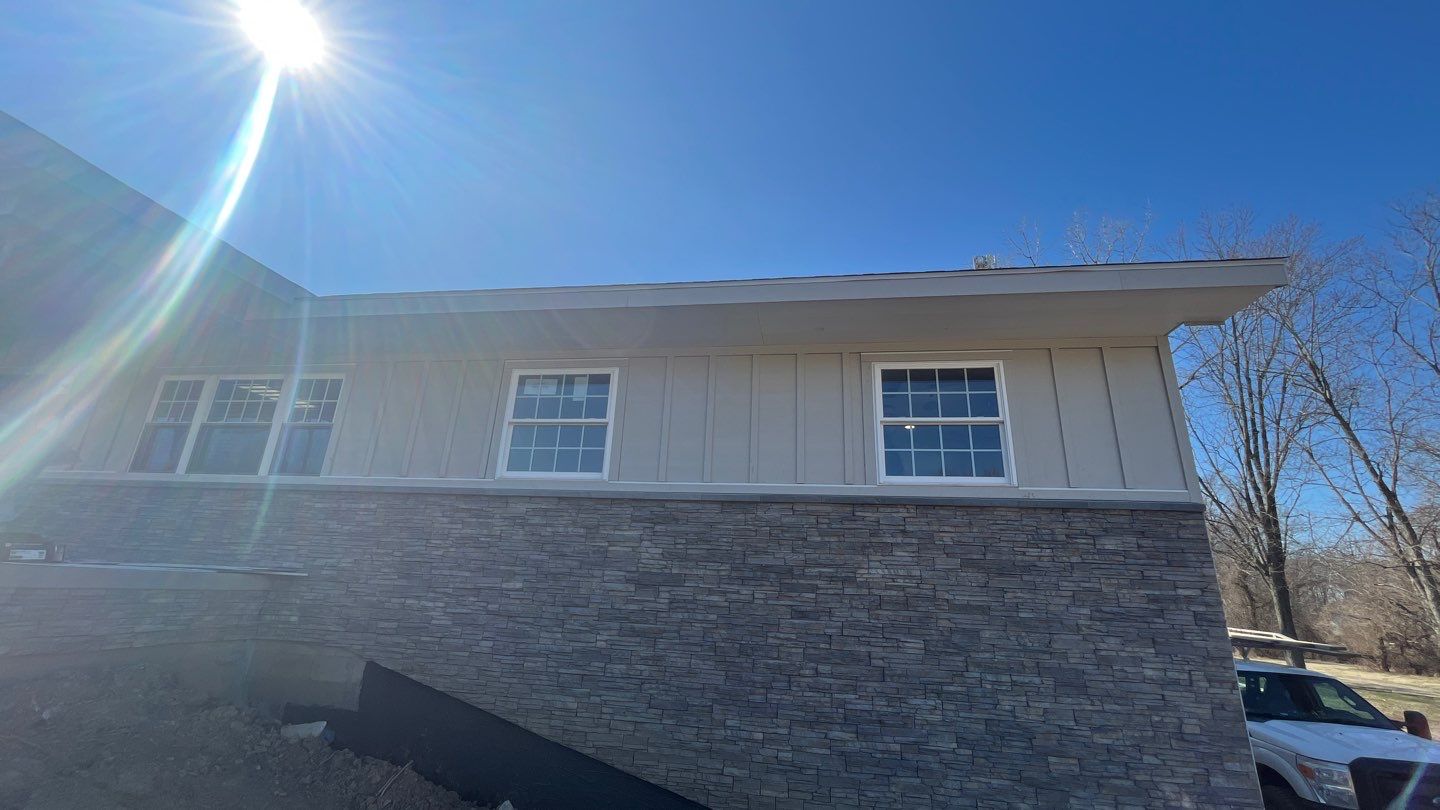 Exterior remodel  by Nitro Roofing and Construction