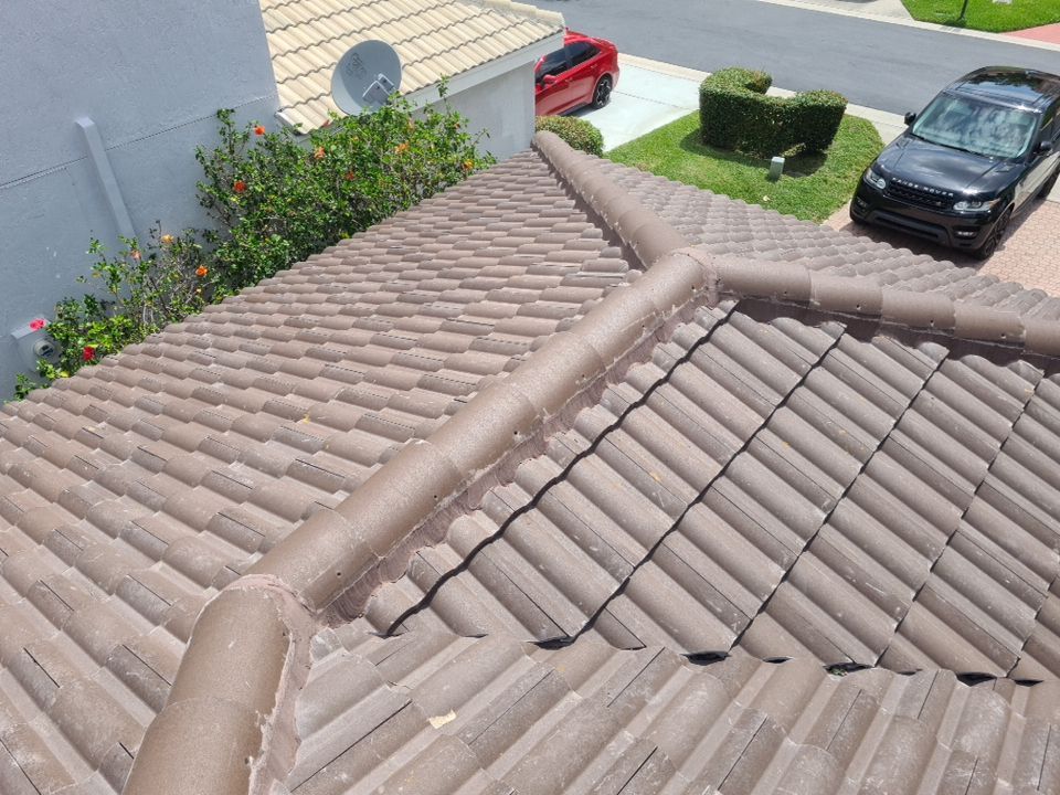 Residential Roofing Installation using Eagle Roofing Tile by BLUES BROTHERS ROOFING