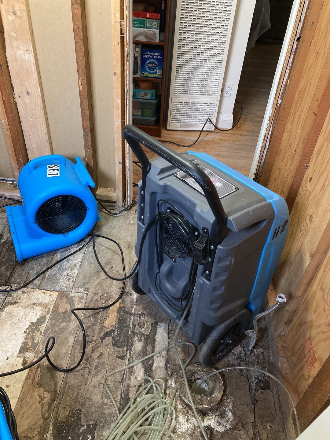 Water Damage in Bathroom by Accountable Home Services