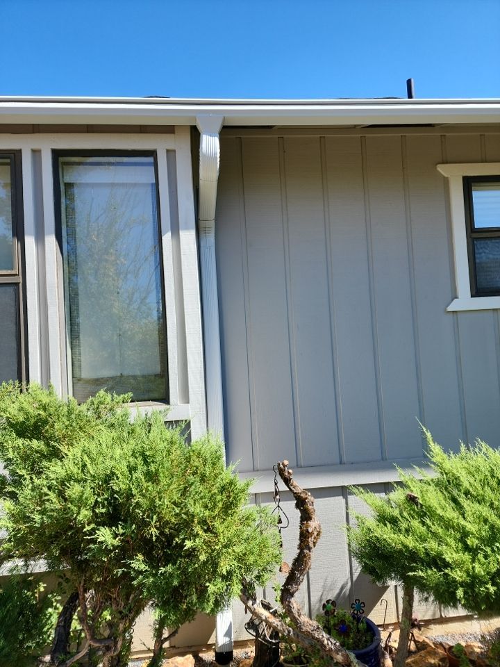 Gutters and new Roof by Byers Enterprises 